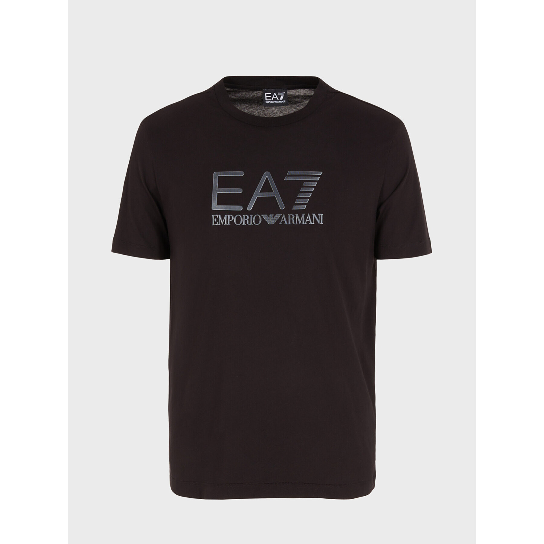 EA7 Emporio Armani Tricou 6RPT71 PJM9Z 1200 Negru Regular Fit - Pled.ro