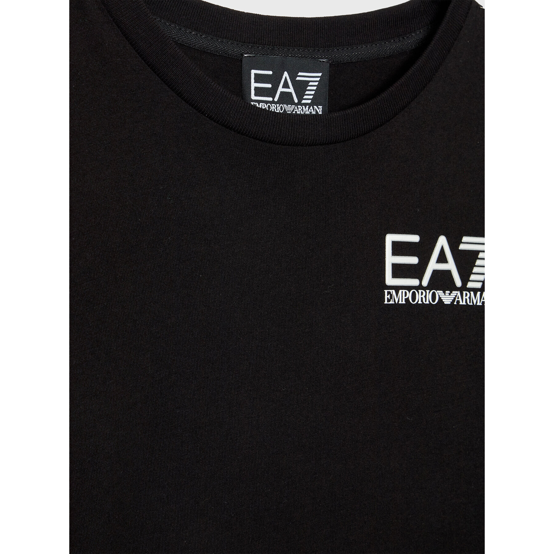 EA7 Emporio Armani Tricou 8NBT51 BJ02Z 1200 Negru Regular Fit - Pled.ro