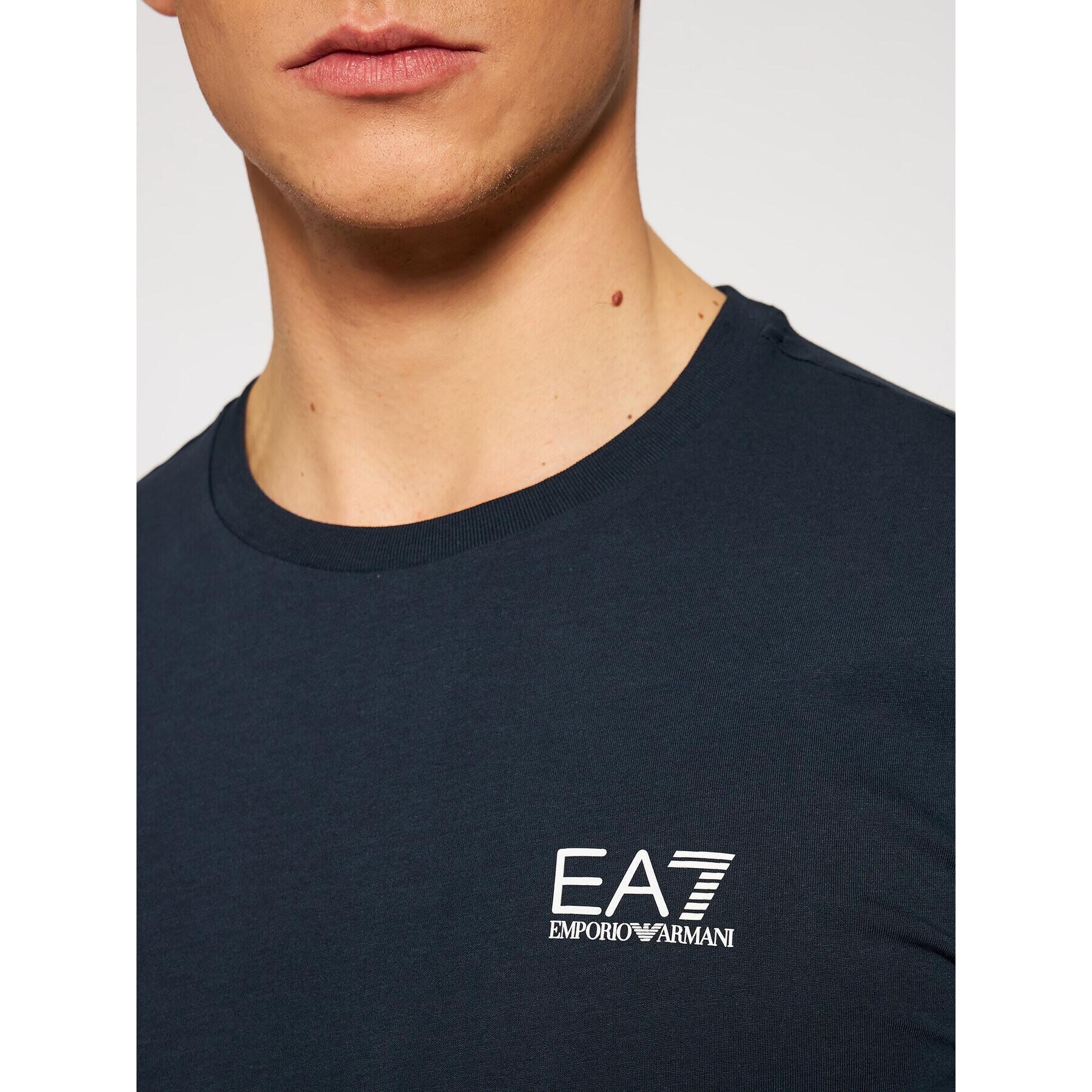 EA7 Emporio Armani Tricou 8NPT51 PJM9Z 1578 Bleumarin Regular Fit - Pled.ro