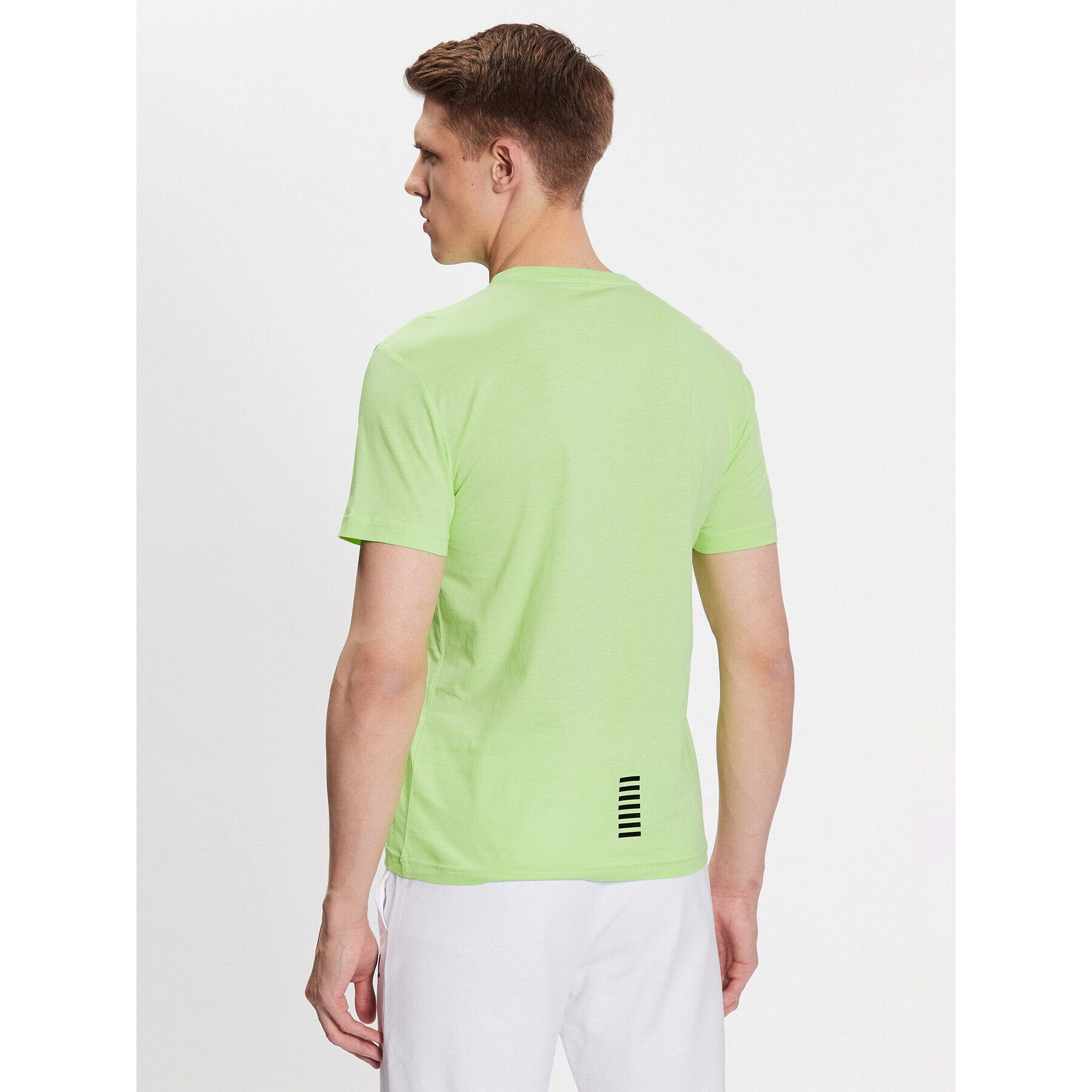 EA7 Emporio Armani Tricou 8NPT51 PJM9Z 1805 Verde Regular Fit - Pled.ro