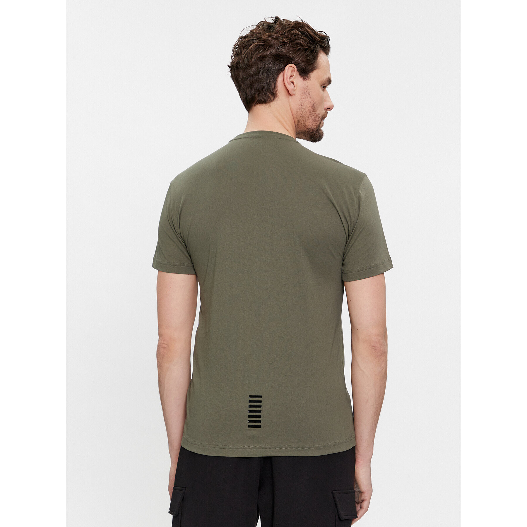 EA7 Emporio Armani Tricou 8NPT51 PJM9Z 1846 Verde Regular Fit - Pled.ro