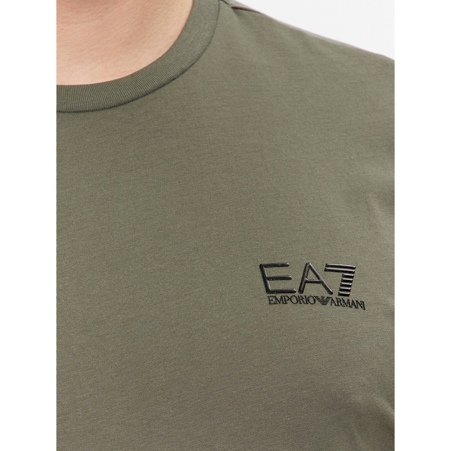 EA7 Emporio Armani Tricou 8NPT51 PJM9Z 1846 Verde Regular Fit - Pled.ro