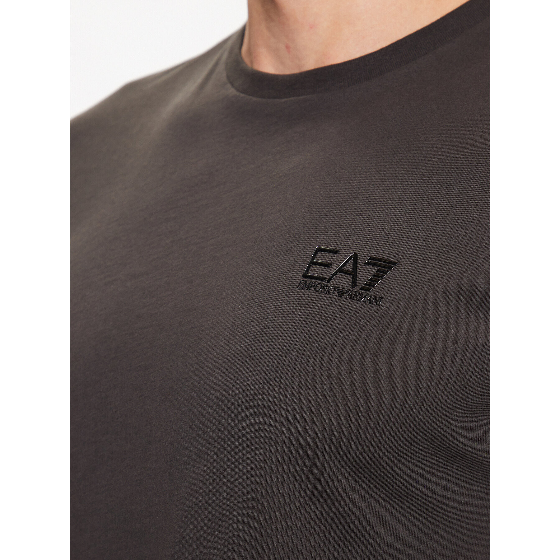 EA7 Emporio Armani Tricou 8NPT51 PJM9Z 1997 Gri Regular Fit - Pled.ro