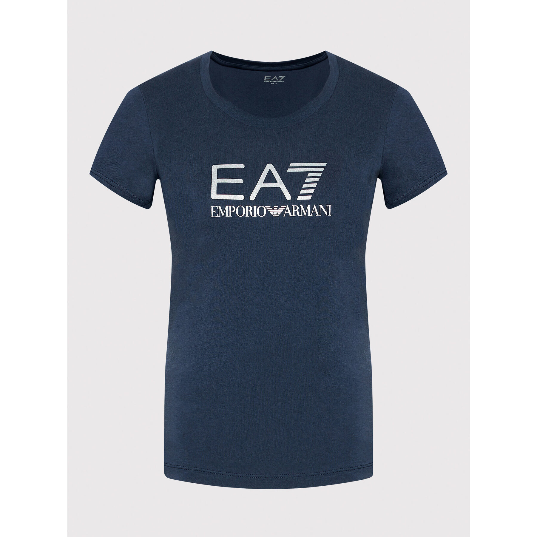 EA7 Emporio Armani Tricou 8NTT63 TJ12Z 0540 Bleumarin Slim Fit - Pled.ro