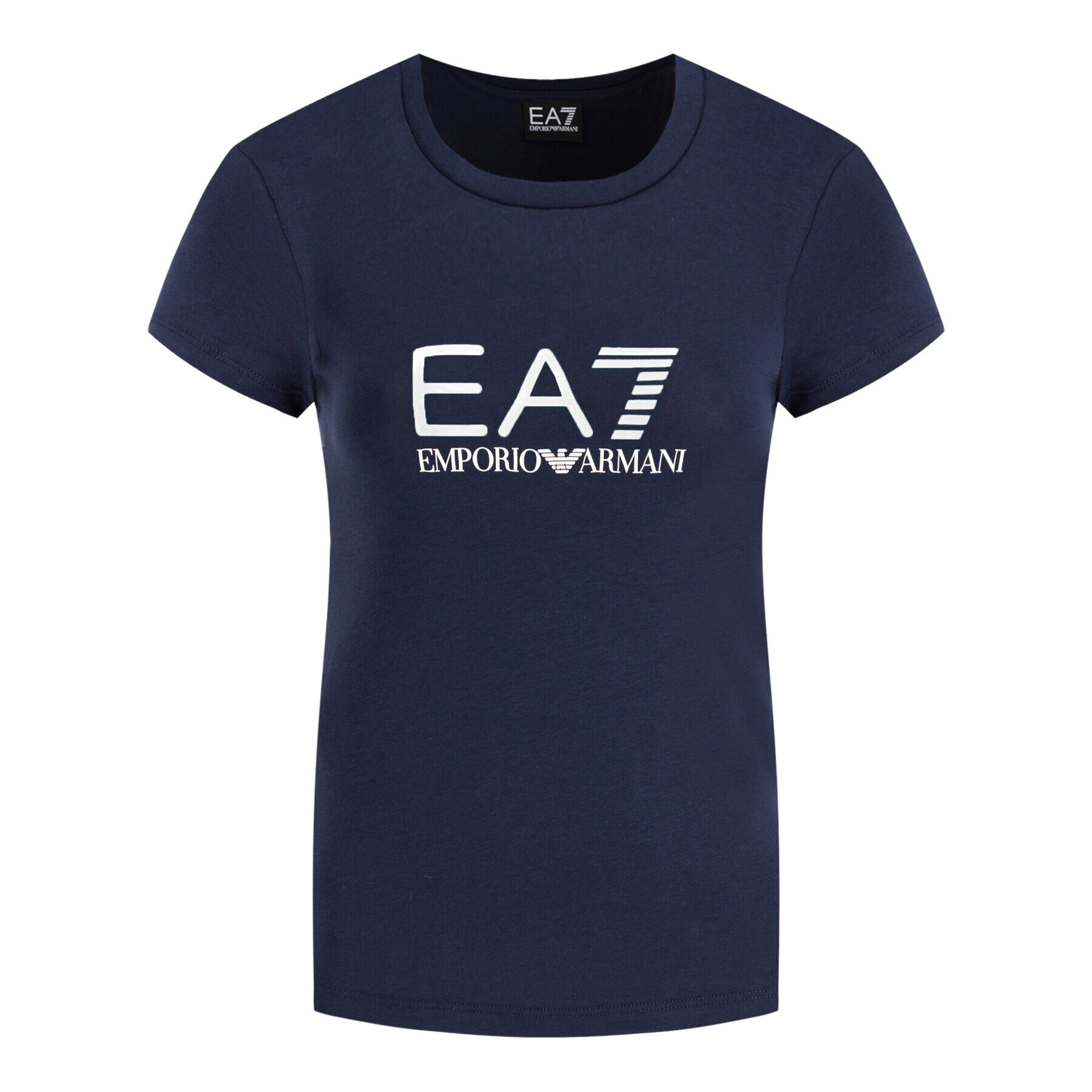 EA7 Emporio Armani Tricou 8NTT63 TJ12Z 1554 Bleumarin Slim Fit - Pled.ro