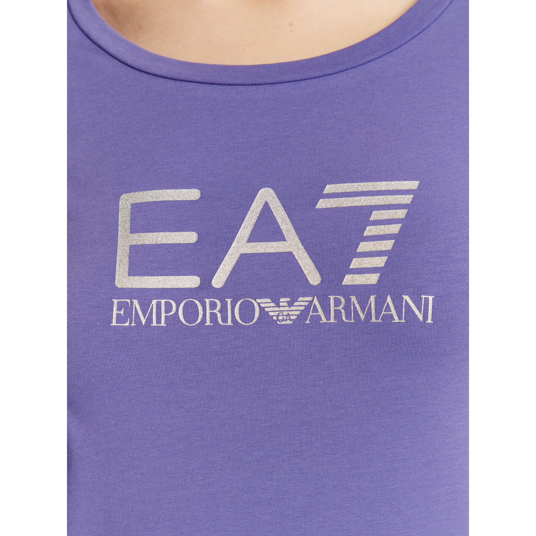 EA7 Emporio Armani Tricou 8NTT66 TJFKZ 1532 Violet Regular Fit - Pled.ro