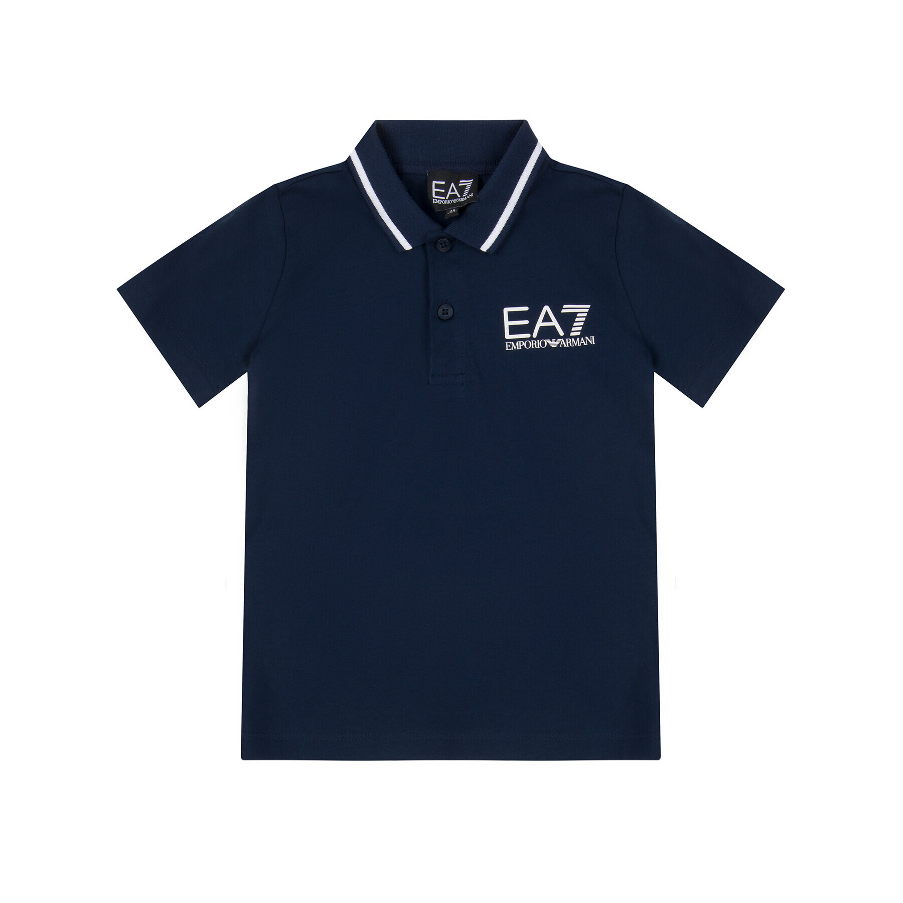 EA7 Emporio Armani Tricou polo 3HBF51 BJ02Z 1554 Bleumarin Regular Fit - Pled.ro