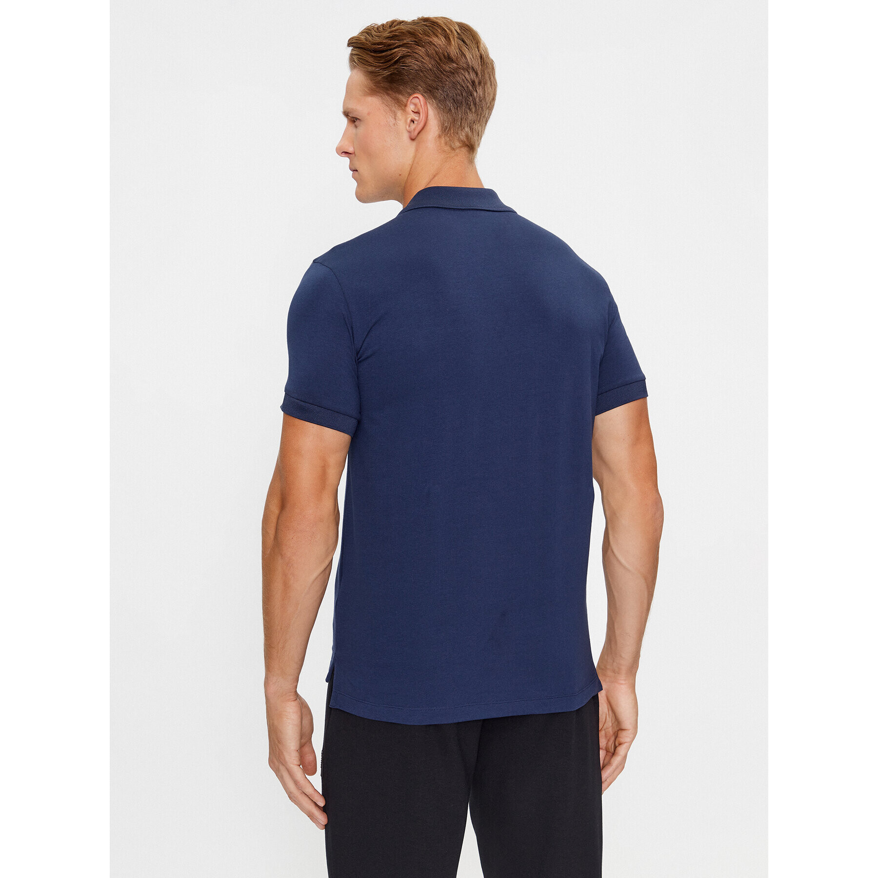 EA7 Emporio Armani Tricou polo 6RPF78 PJBVZ 1554 Bleumarin Regular Fit - Pled.ro