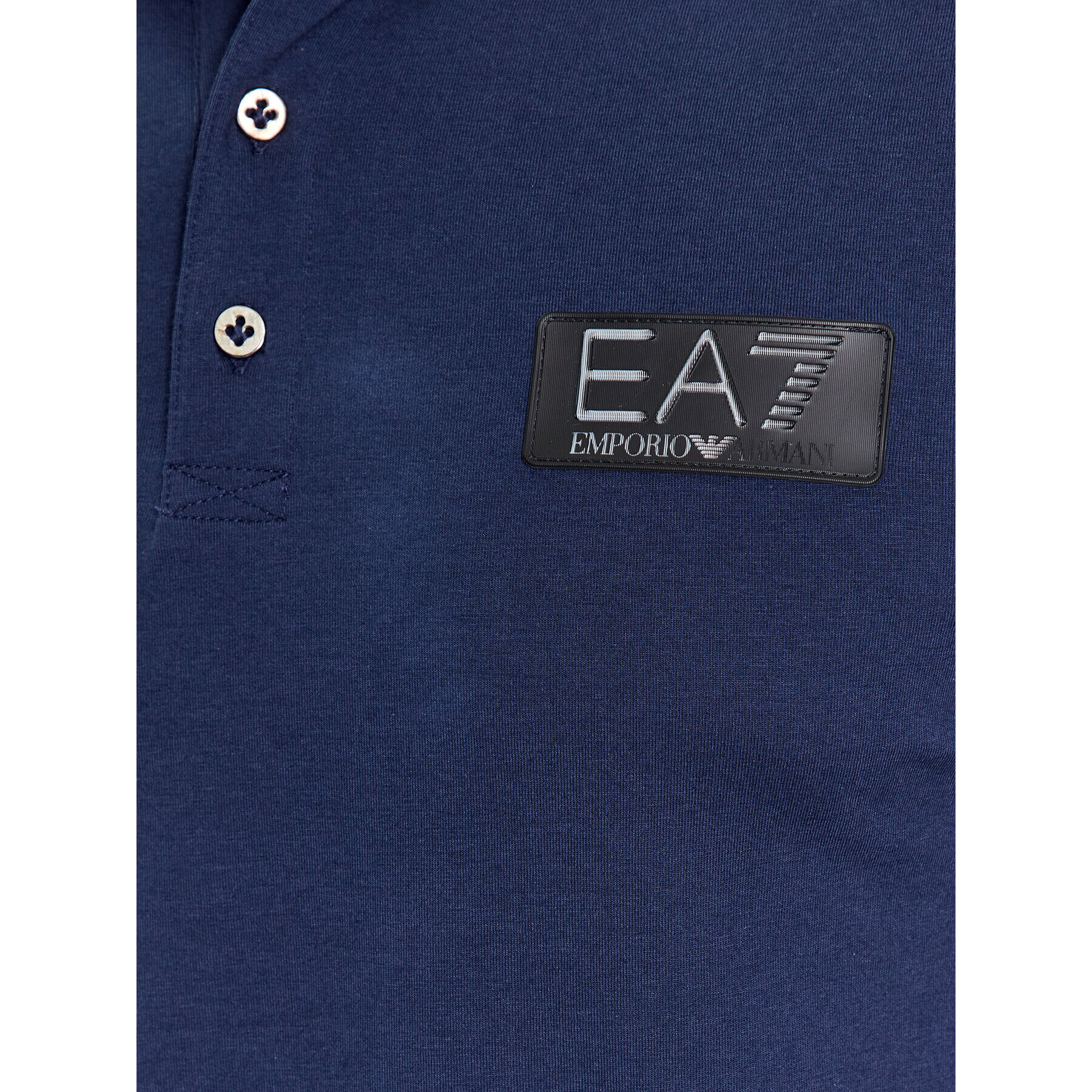 EA7 Emporio Armani Tricou polo 6RPF78 PJBVZ 1554 Bleumarin Regular Fit - Pled.ro