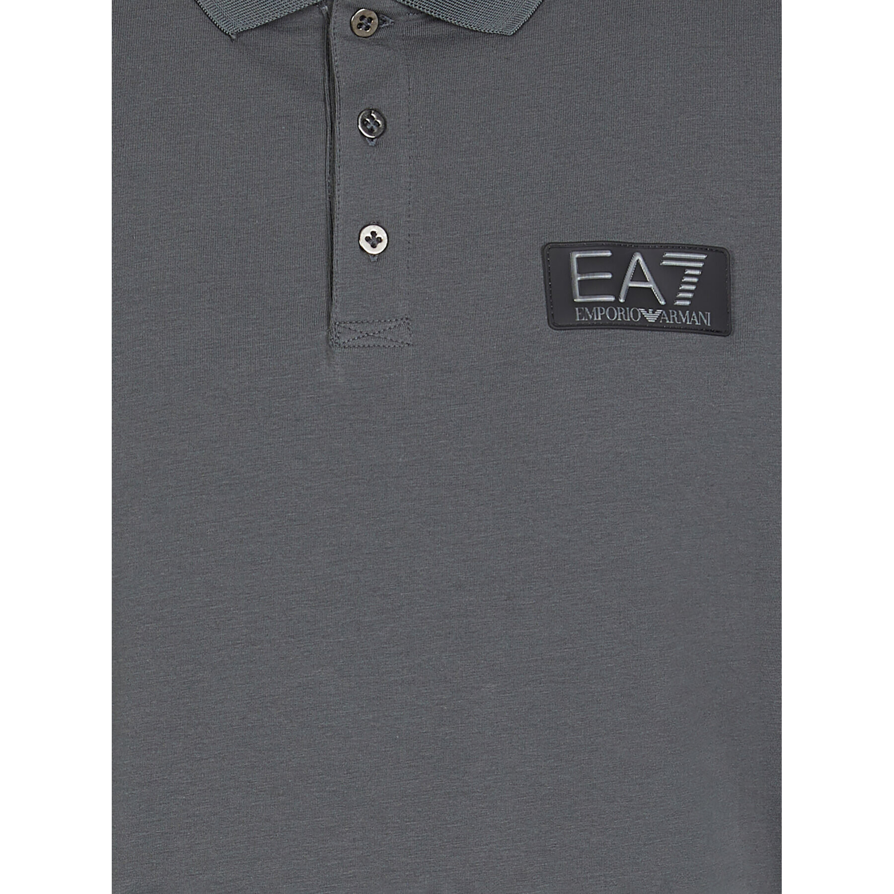 EA7 Emporio Armani Tricou polo 6RPF78 PJBVZ 1977 Gri Regular Fit - Pled.ro