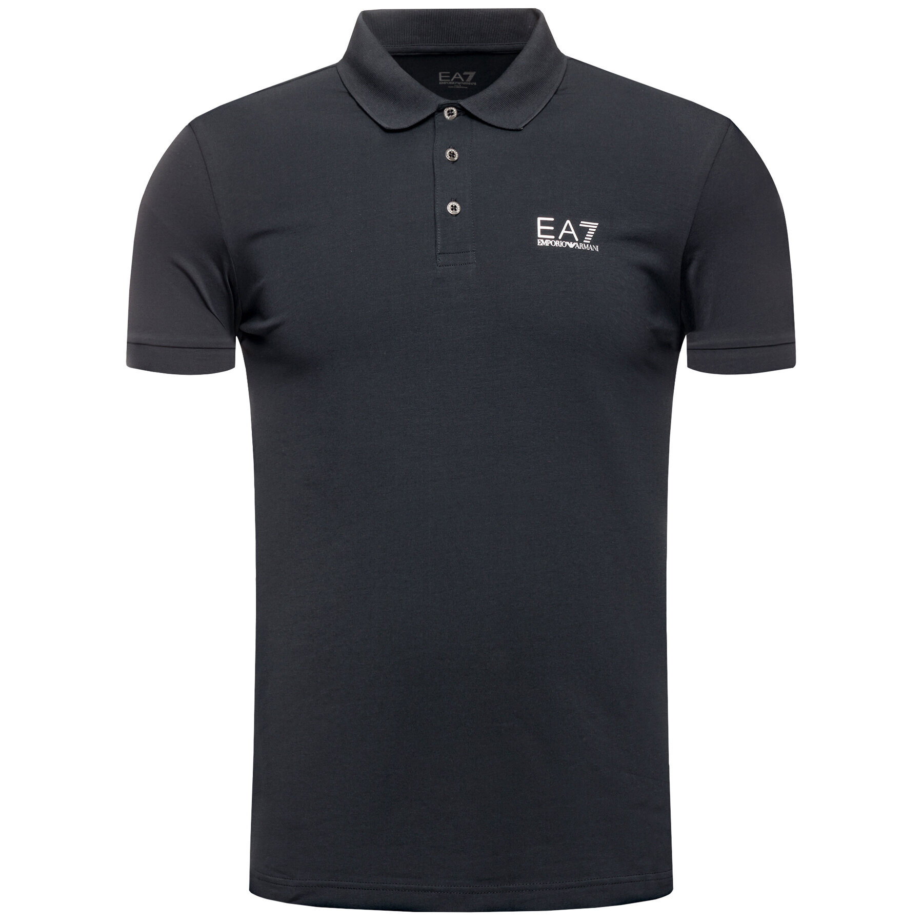 EA7 Emporio Armani Tricou polo 8NPF04 PJM5Z 0578 Bleumarin Regular Fit - Pled.ro