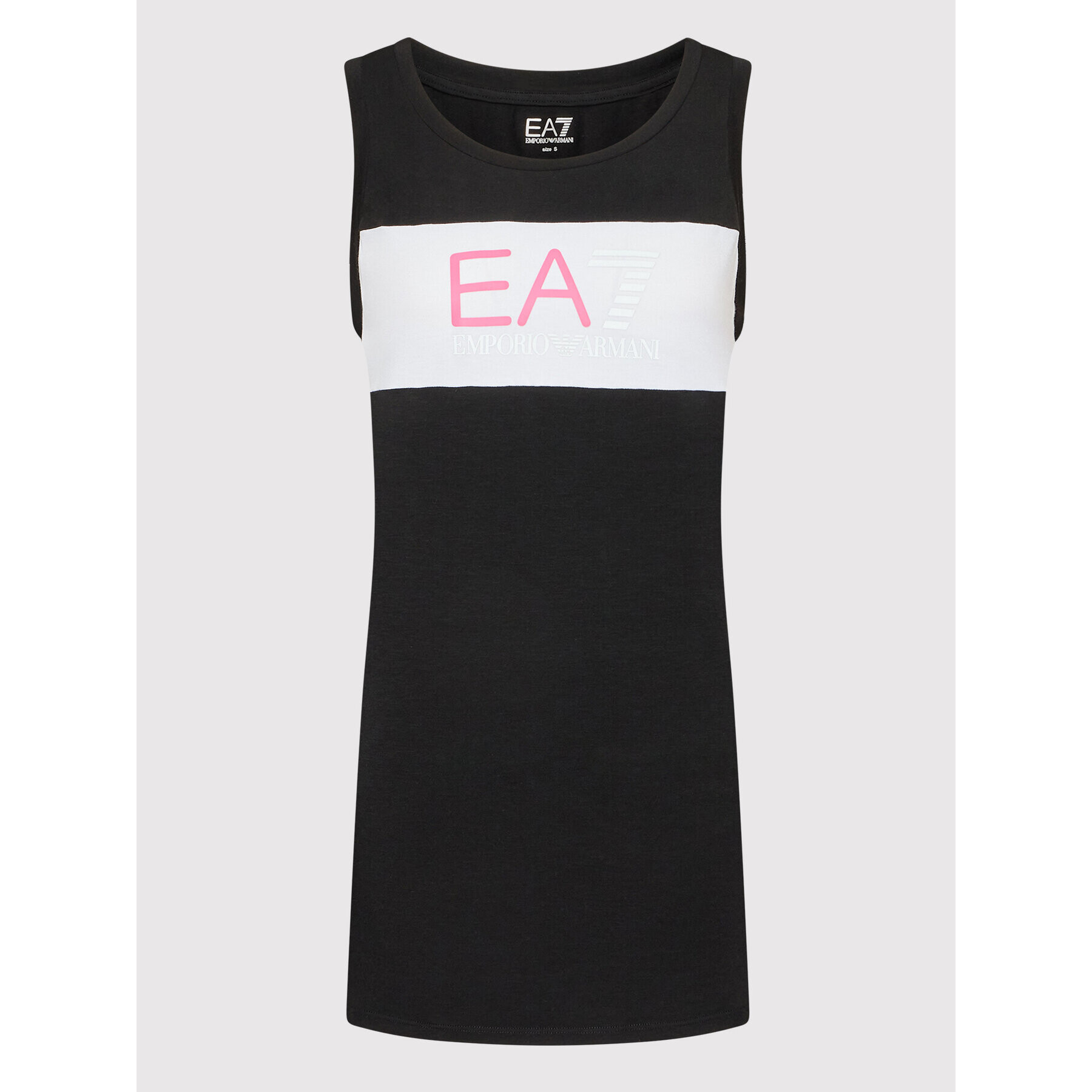 EA7 Emporio Armani Tricou tehnic 3LTH55 TJCYZ 1200 Negru Regular Fit - Pled.ro