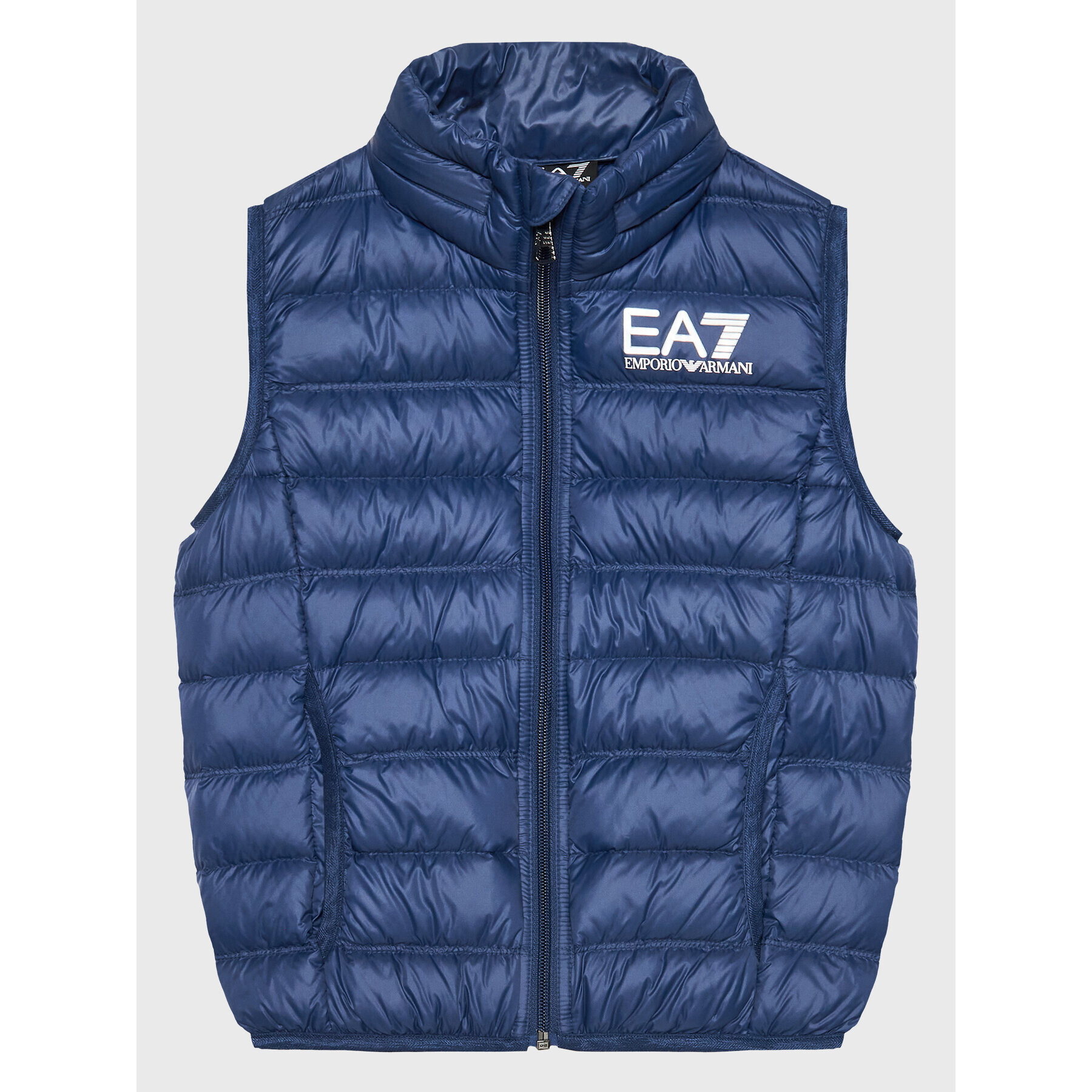 EA7 Emporio Armani Vestă 8NBQ02 BN29Z 1554 Bleumarin Regular Fit - Pled.ro