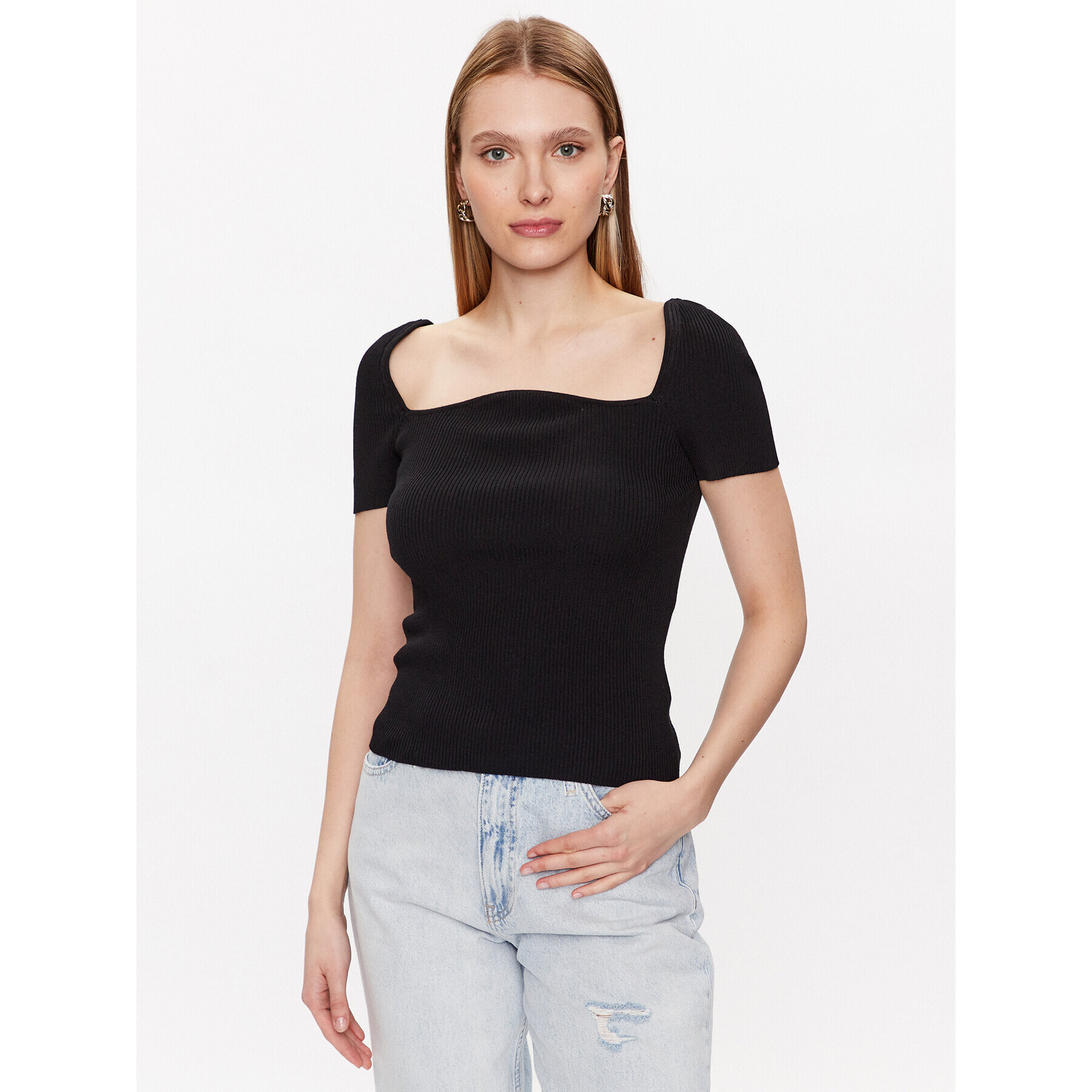 Edited Bluză EDT6873001 Negru Fitted Fit - Pled.ro