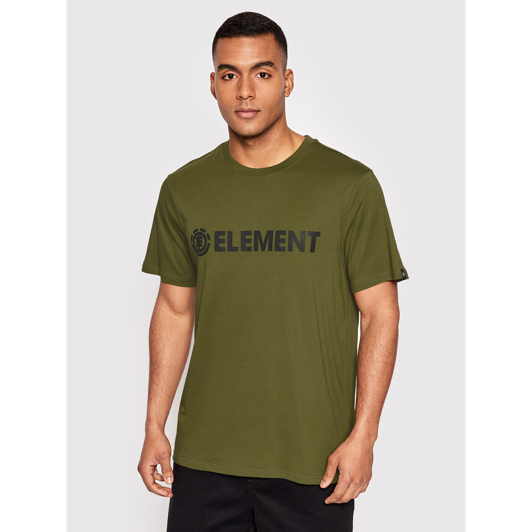 Element Tricou Blazin Z1SSI5 Verde Regular Fit - Pled.ro