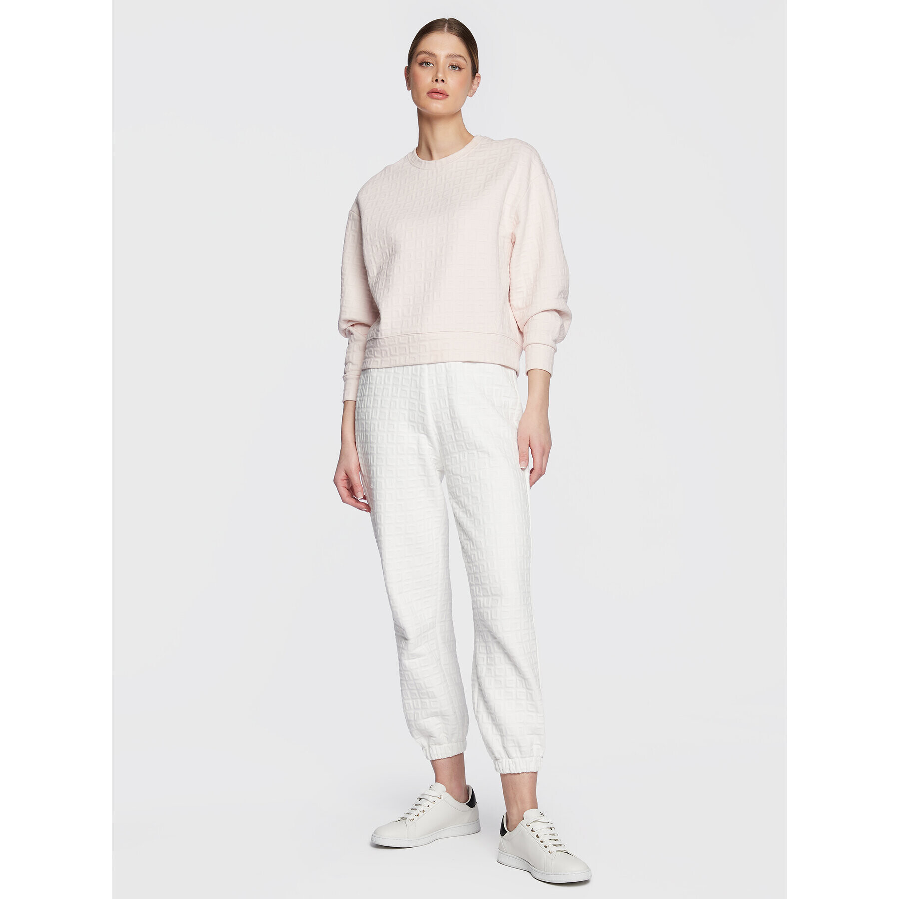 Elisabetta Franchi Bluză MD-003-31E2-V240 Roz Oversize - Pled.ro