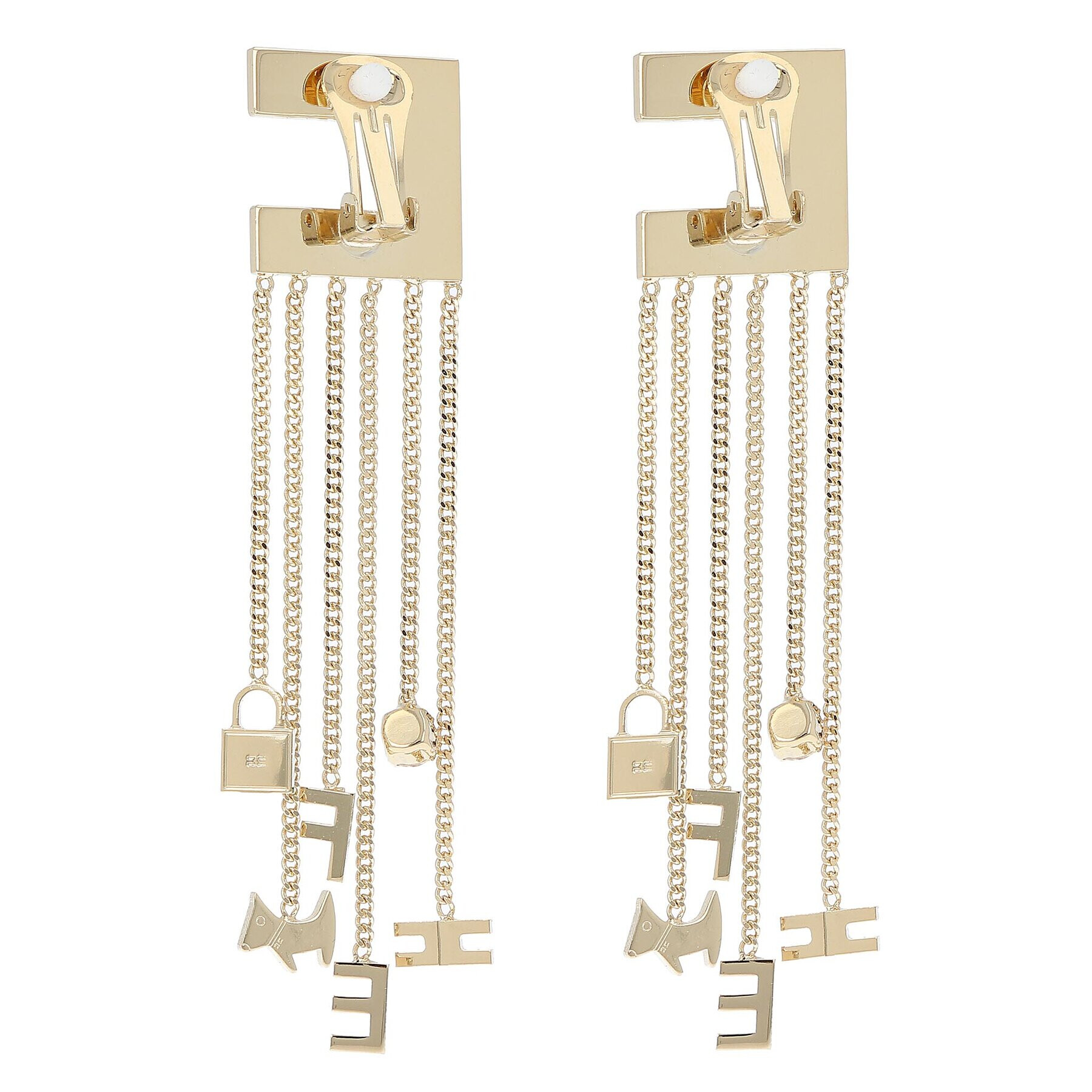 Elisabetta Franchi Clips OR-22A-32E2-V260 Auriu - Pled.ro