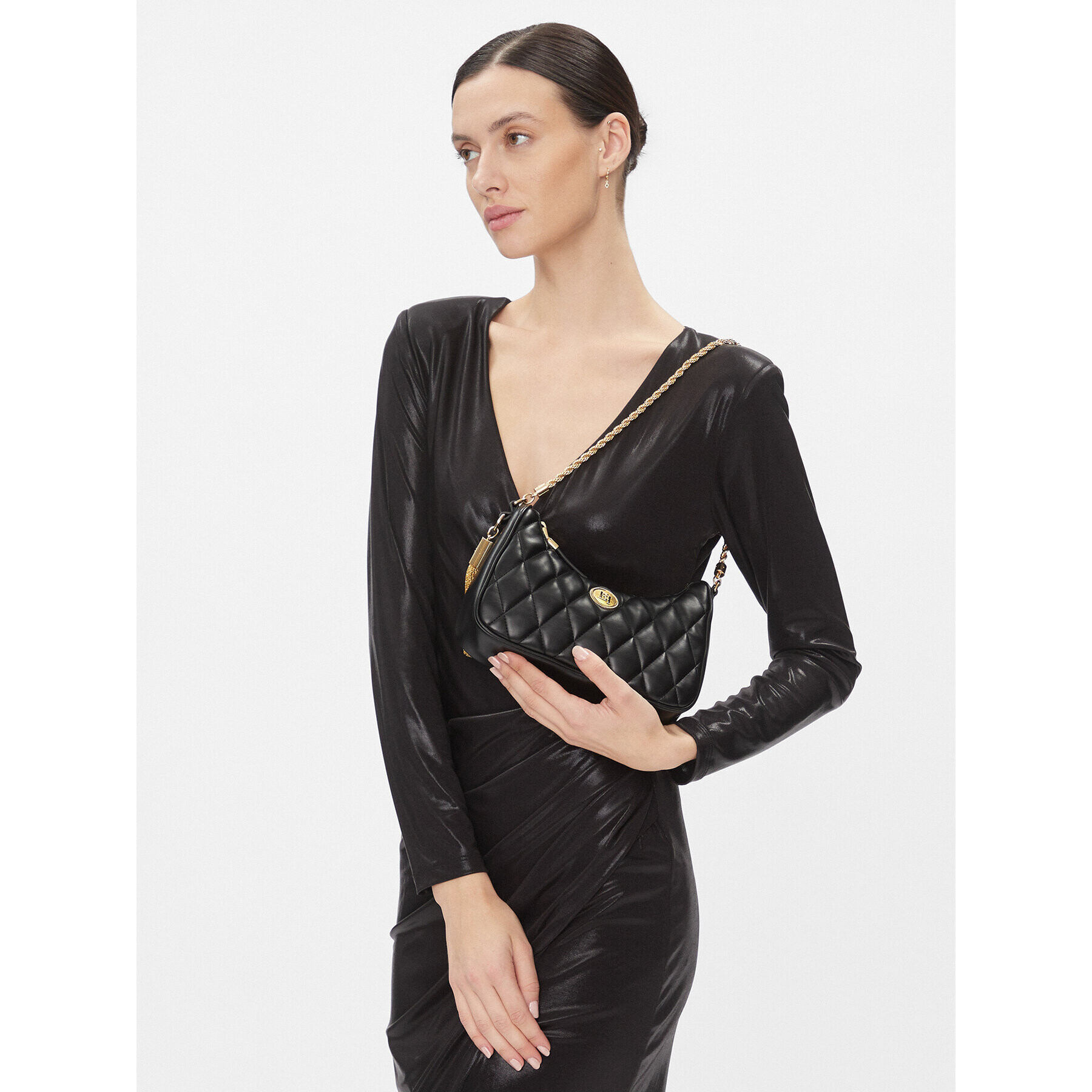 Elisabetta Franchi Geantă BS-67A-37E2-V350 Negru - Pled.ro