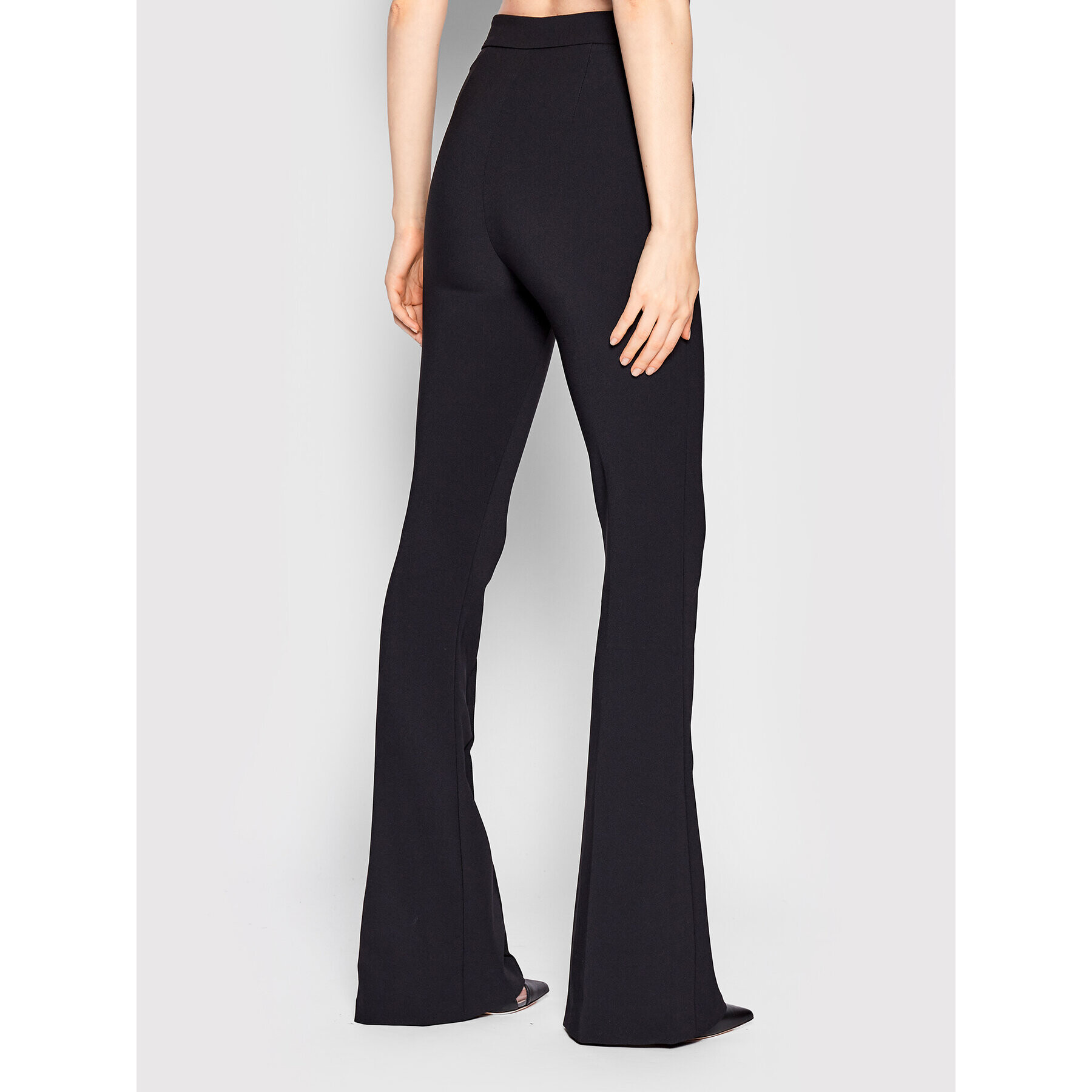 Elisabetta Franchi Pantaloni din material PA-021-26E2-V270 Negru Regular Fit - Pled.ro