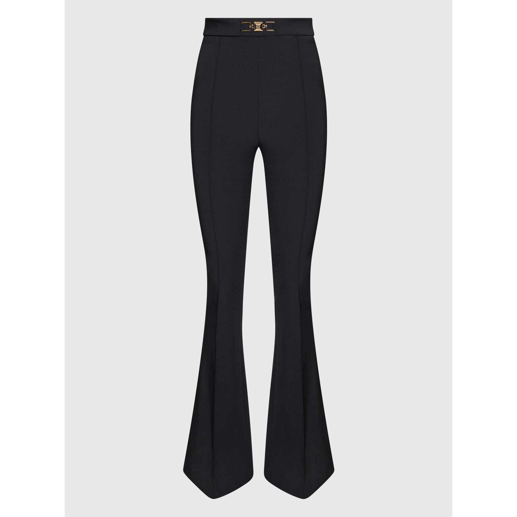 Elisabetta Franchi Pantaloni din material PA-021-26E2-V270 Negru Regular Fit - Pled.ro