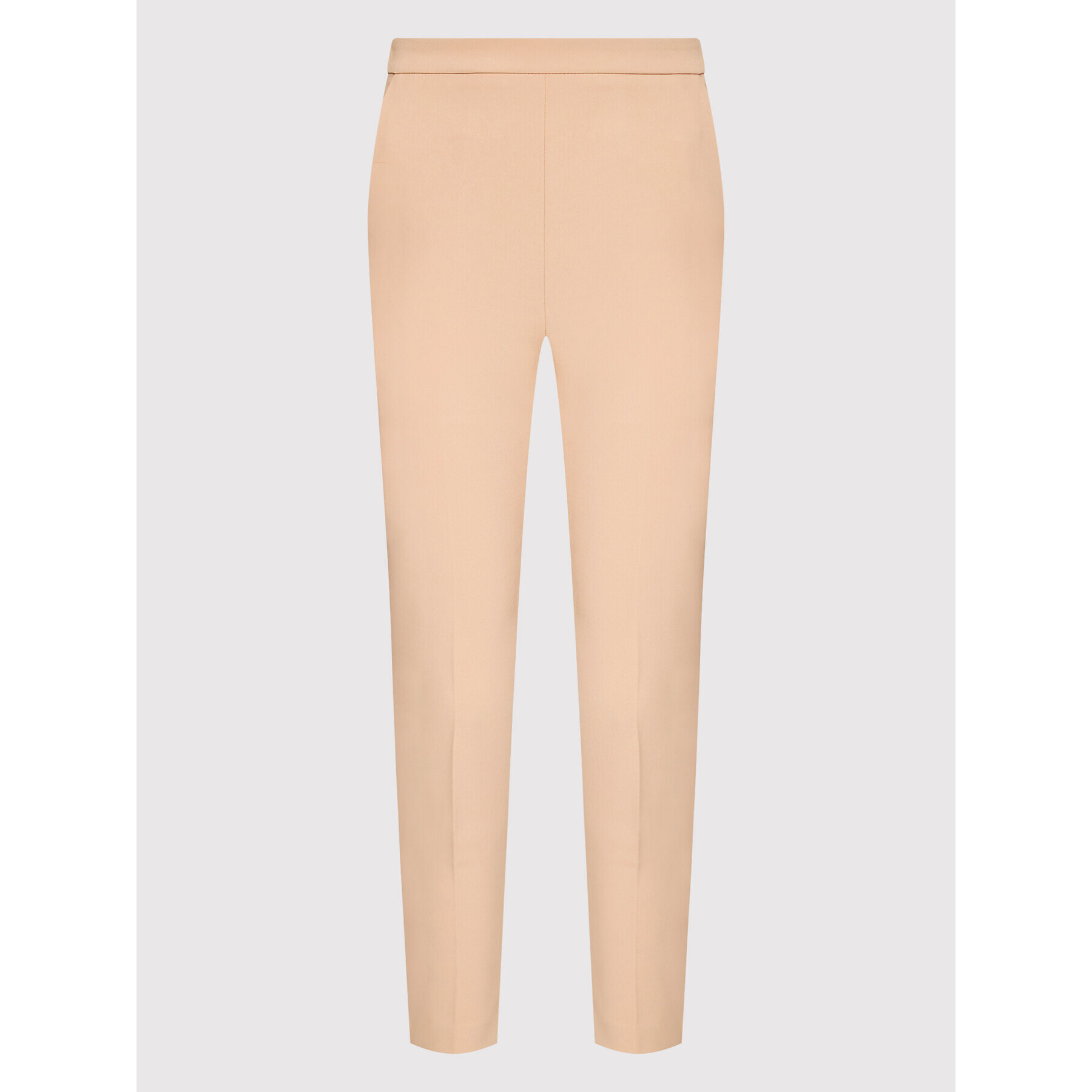 Elisabetta Franchi Pantaloni din material PA-038-22E2-V240 Roz Slim Fit - Pled.ro