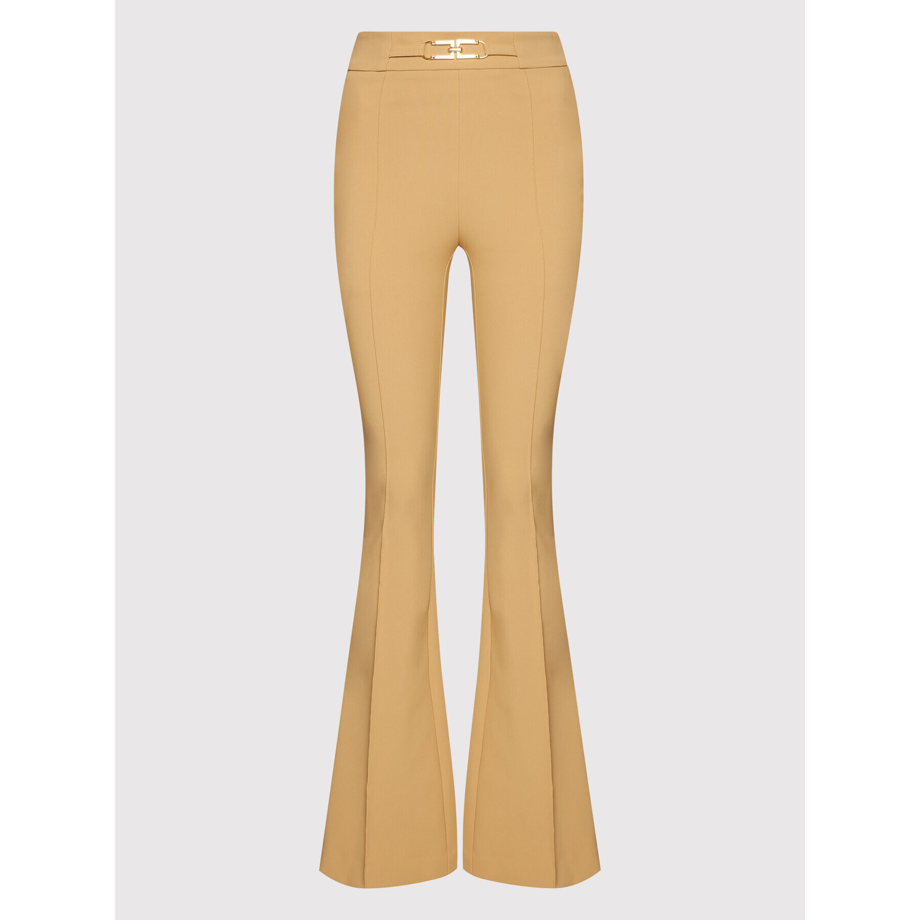 Elisabetta Franchi Pantaloni din material PA-387-16E2-V280 Maro Slim Fit - Pled.ro