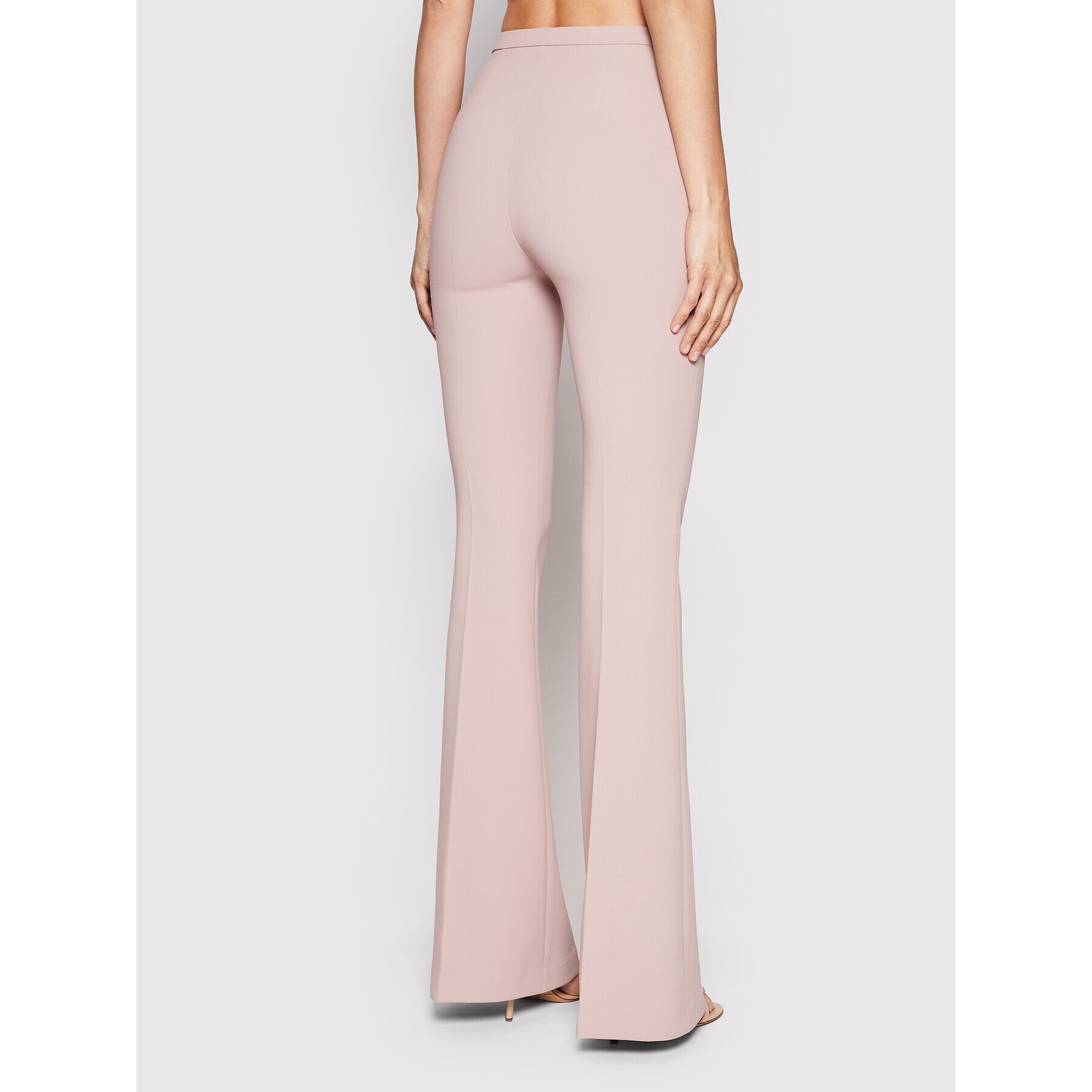 Elisabetta Franchi Pantaloni din material PA-392-16E2-V220 Roz Slim Fit - Pled.ro