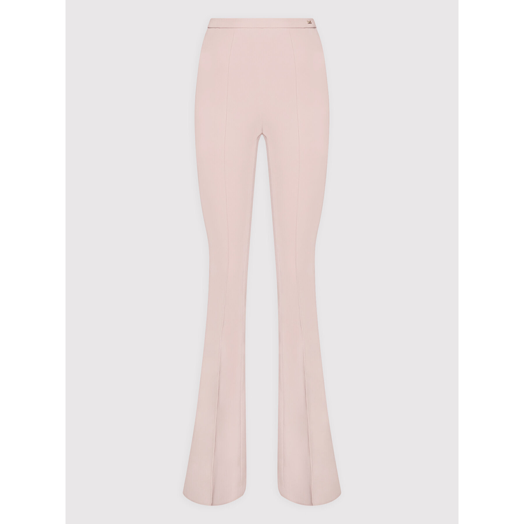 Elisabetta Franchi Pantaloni din material PA-392-16E2-V220 Roz Slim Fit - Pled.ro