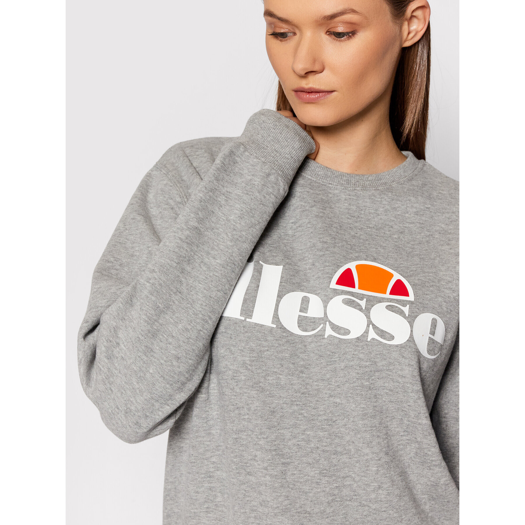 Ellesse Bluză Agata SGS03238 Gri Regular Fit - Pled.ro