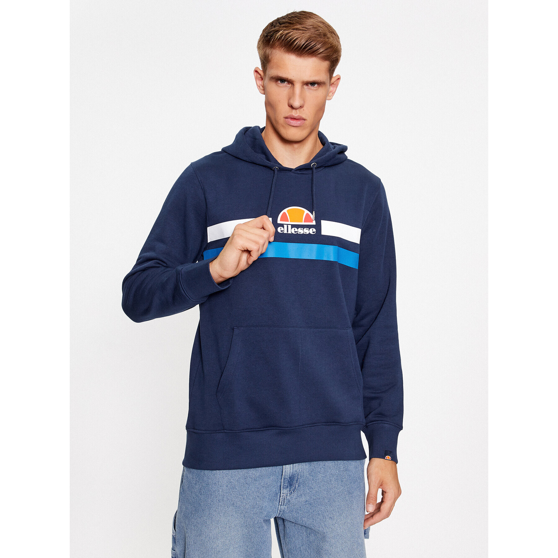 Ellesse Bluză Alroni SHR13709 Bleumarin Regular Fit - Pled.ro