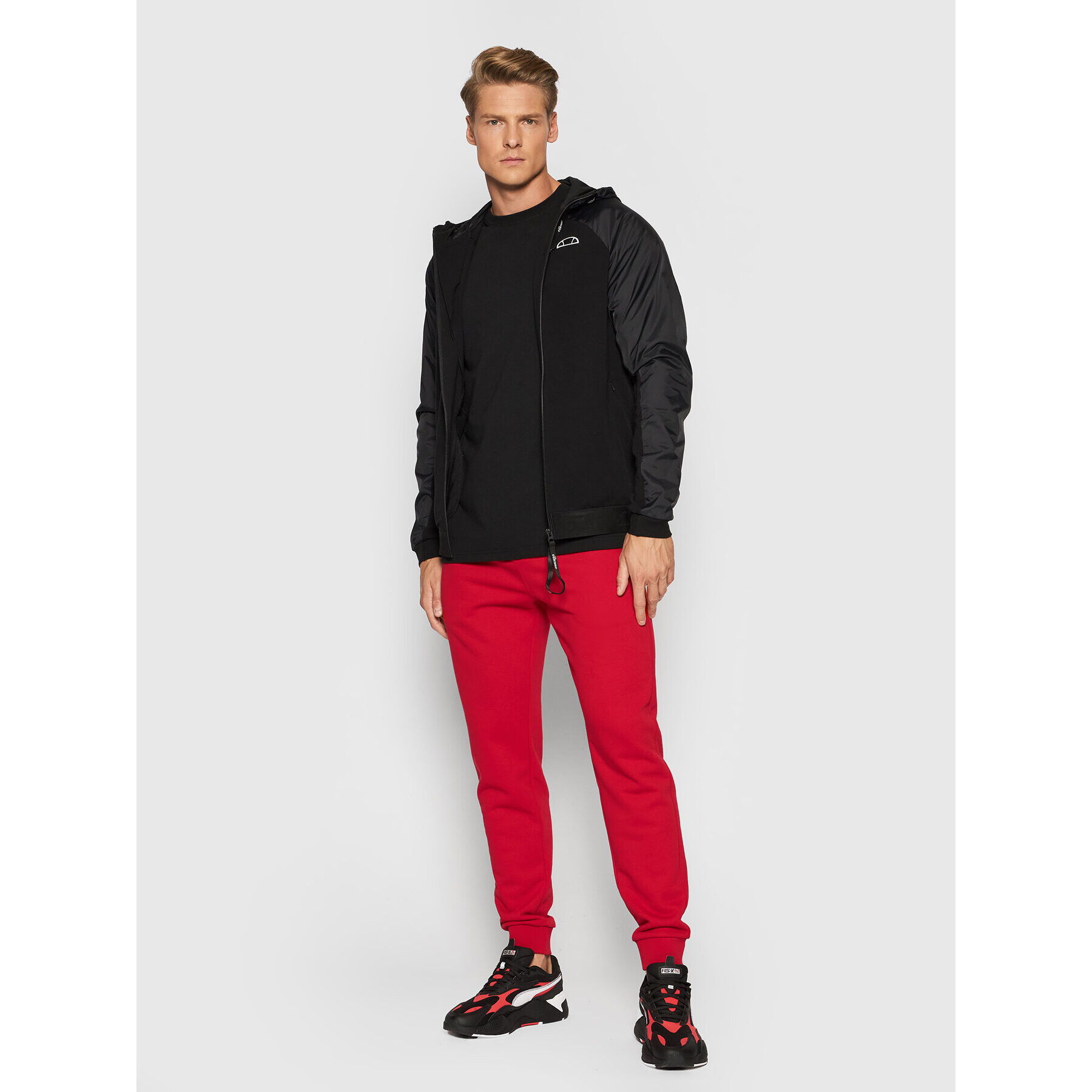 Ellesse Bluză Avanzata SXK12284 Negru Regular Fit - Pled.ro