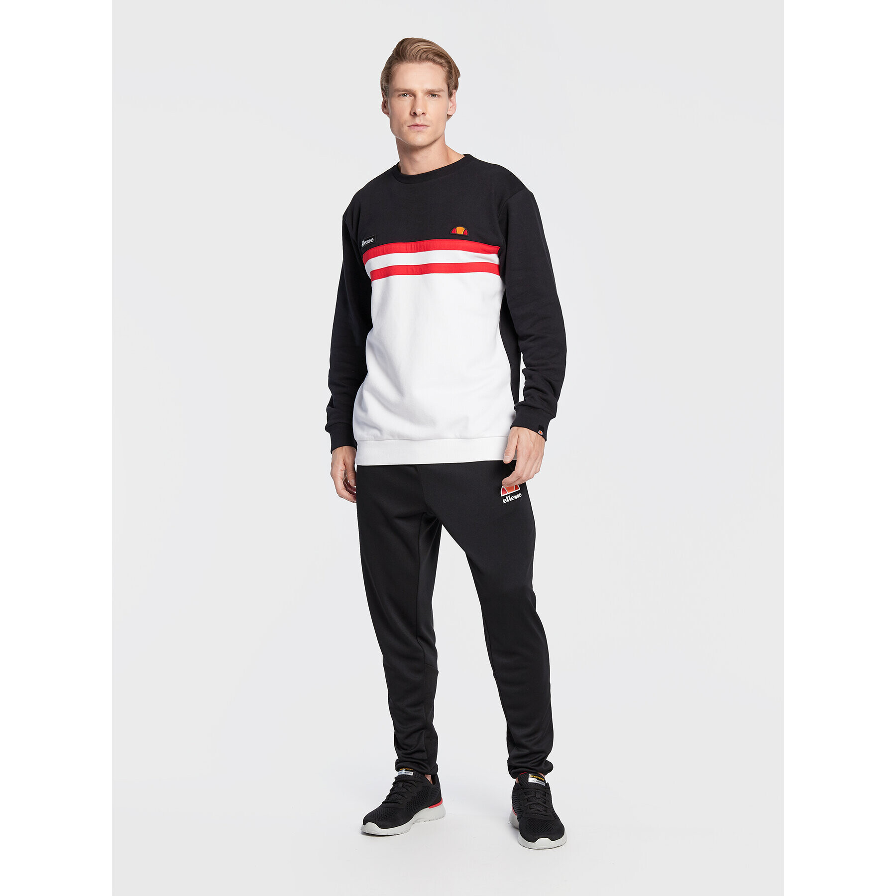 Ellesse Bluză Bellucci SHL12359 Negru Regular Fit - Pled.ro