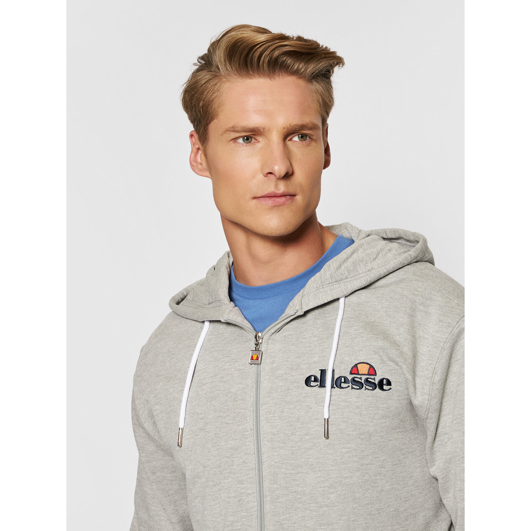 Ellesse Bluză Briero SHS08782 Gri Regular Fit - Pled.ro