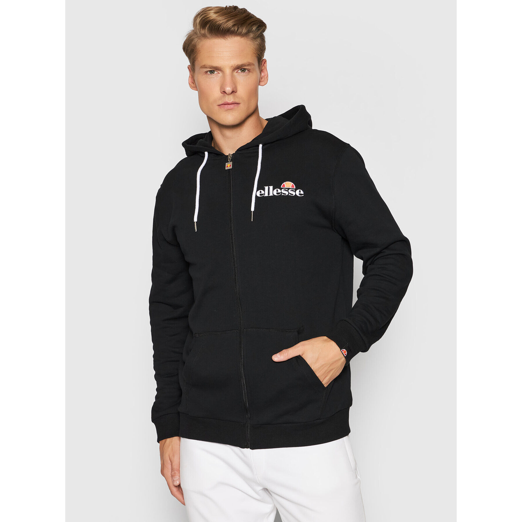 Ellesse Bluză Briero SHS08782 Negru Regular Fit - Pled.ro