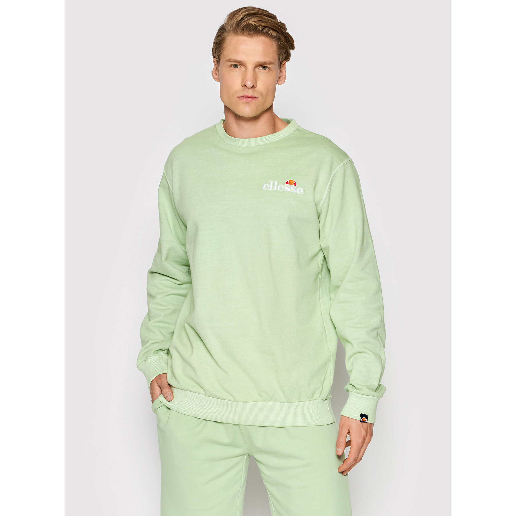 Ellesse Bluză Calendula SHM13145 Verde Regular Fit - Pled.ro