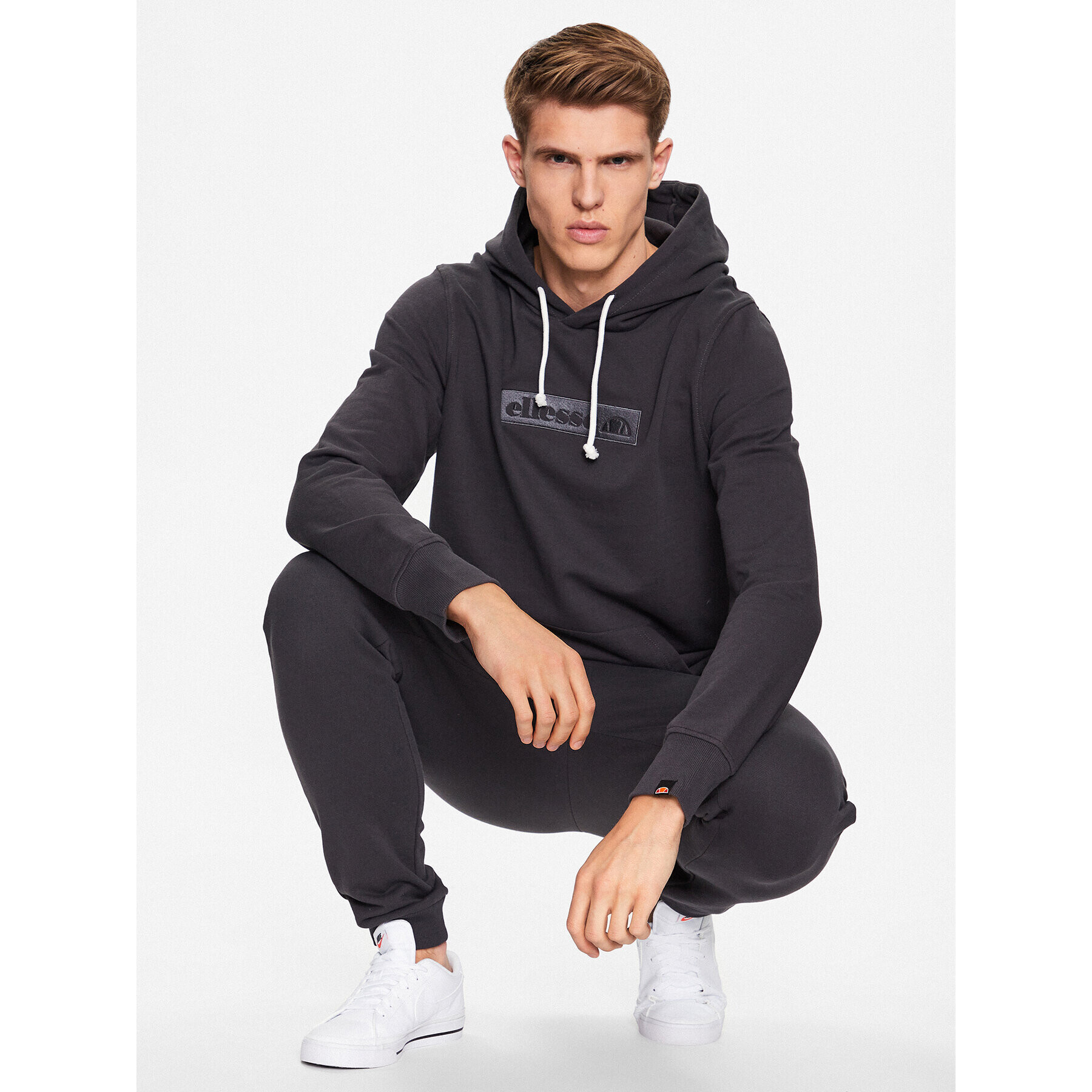 Ellesse Bluză Carovilli SHR17562 Negru Regular Fit - Pled.ro