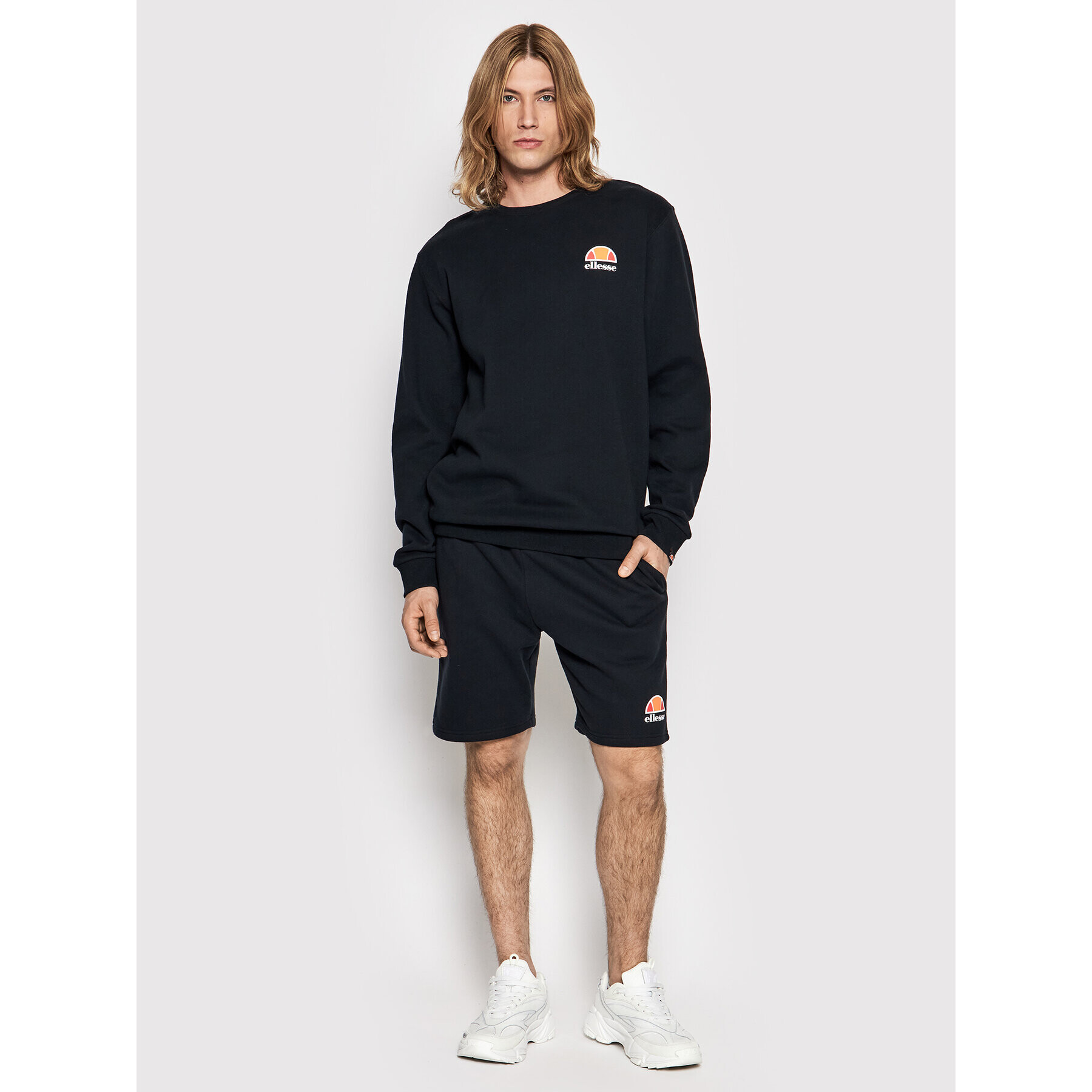 Ellesse Bluză Diveria SHS02215001 Negru Regular Fit - Pled.ro