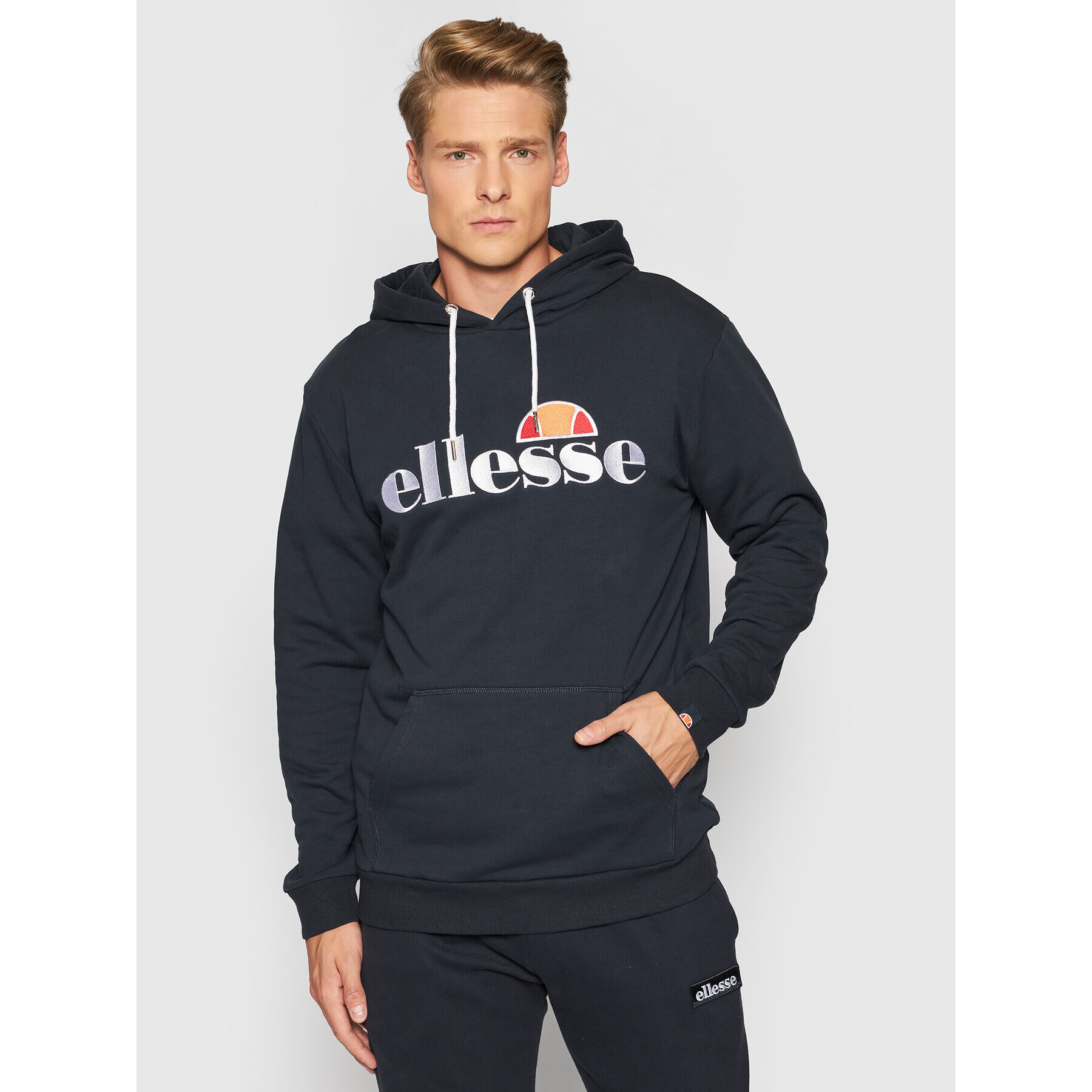 Ellesse Bluză Ferrer SHK13288 Bleumarin Regular Fit - Pled.ro