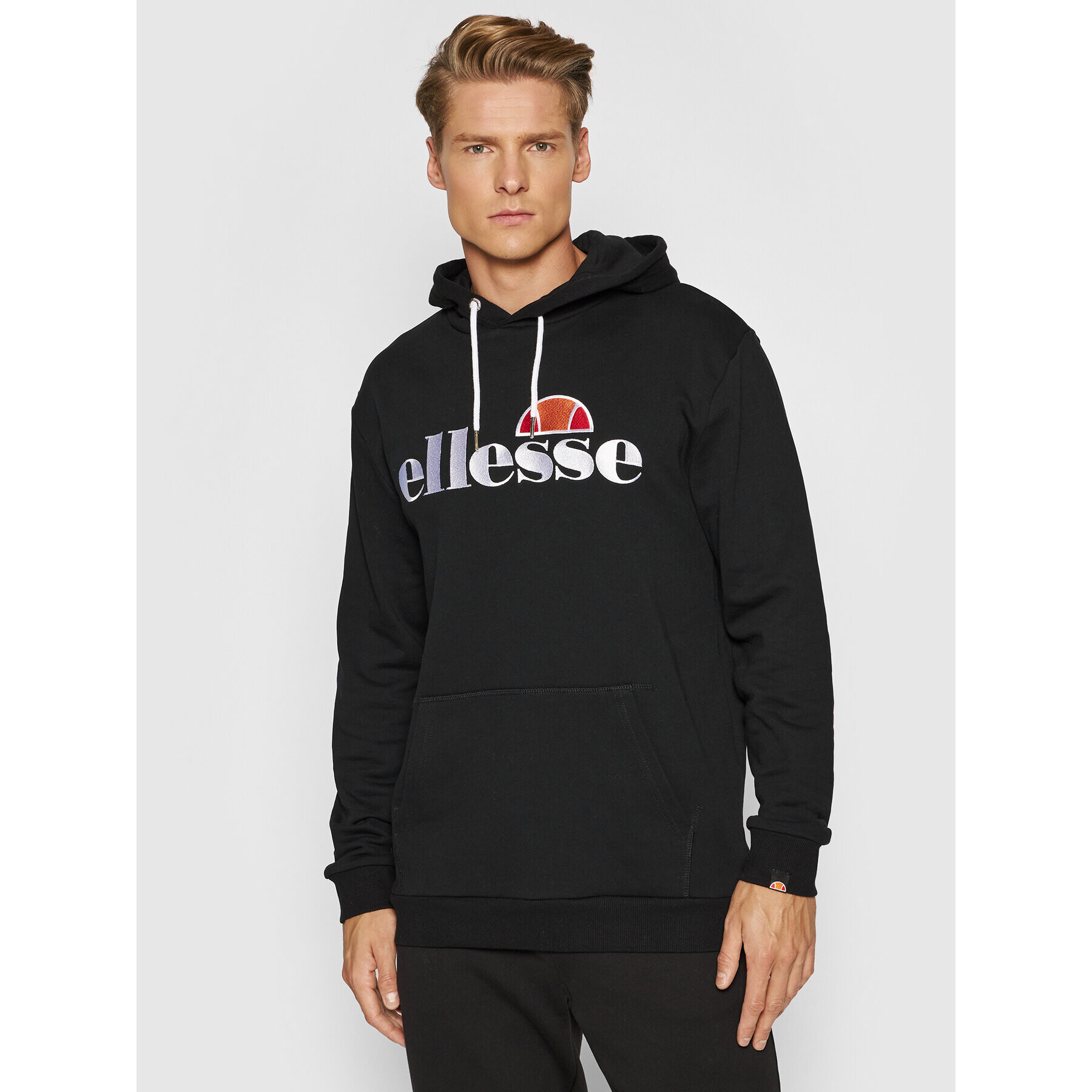 Ellesse Bluză Ferrer SHK13288 Negru Regular Fit - Pled.ro