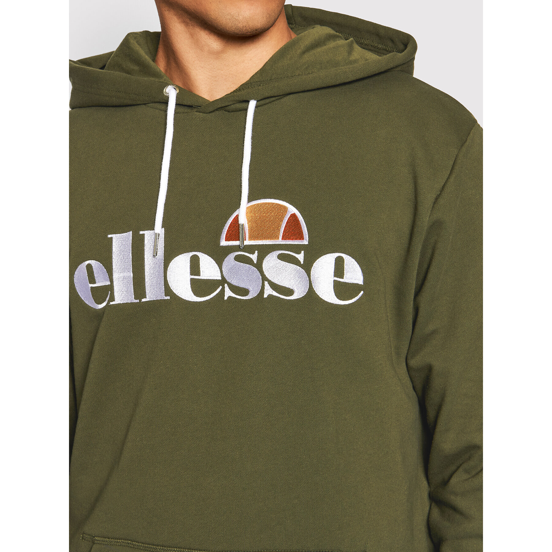 Ellesse Bluză Ferrer SHK13288 Verde Regular Fit - Pled.ro