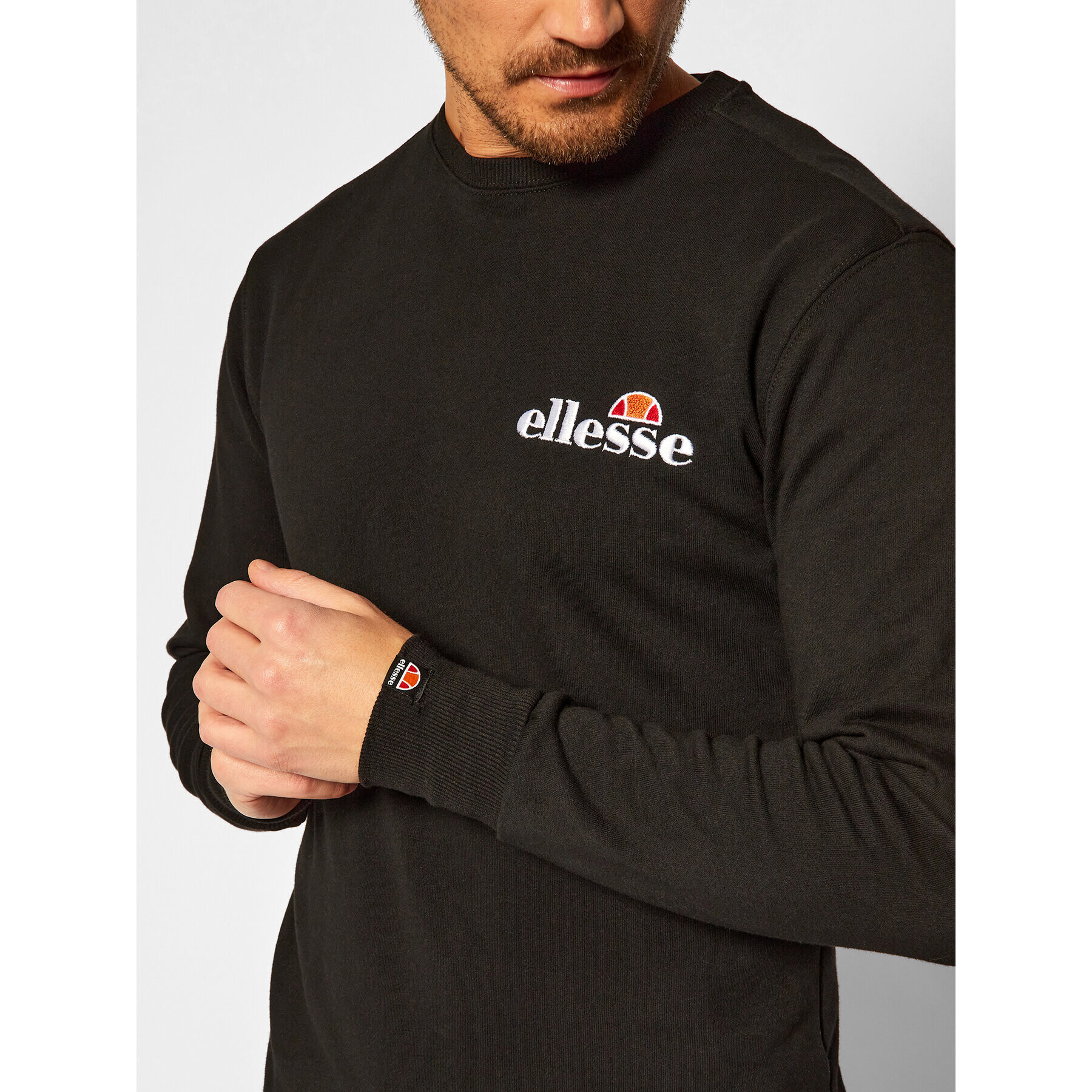 Ellesse Bluză Fierro SHS08784 Negru Classic Fit - Pled.ro