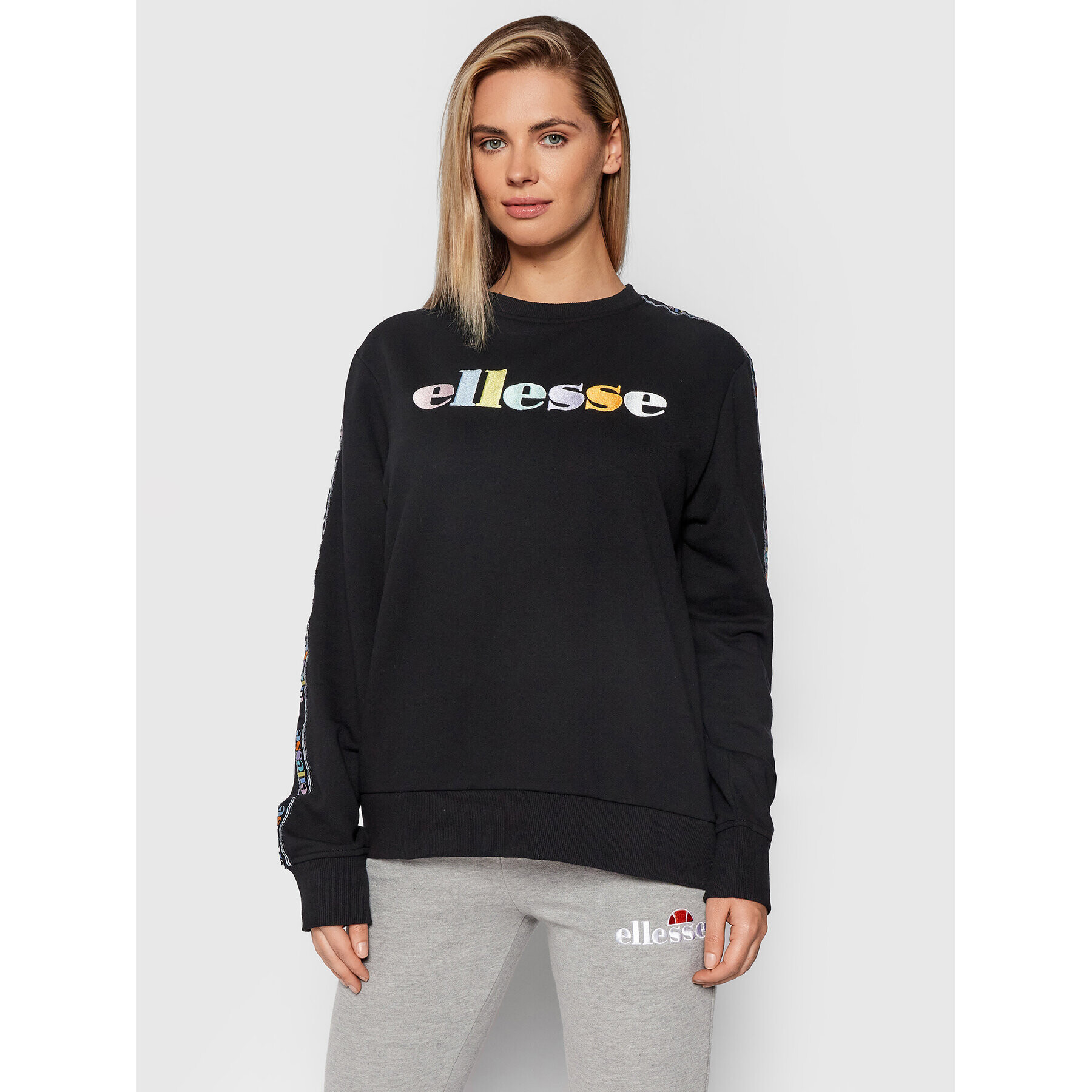 Ellesse Bluză Ginny SGK07270 Negru Regular Fit - Pled.ro