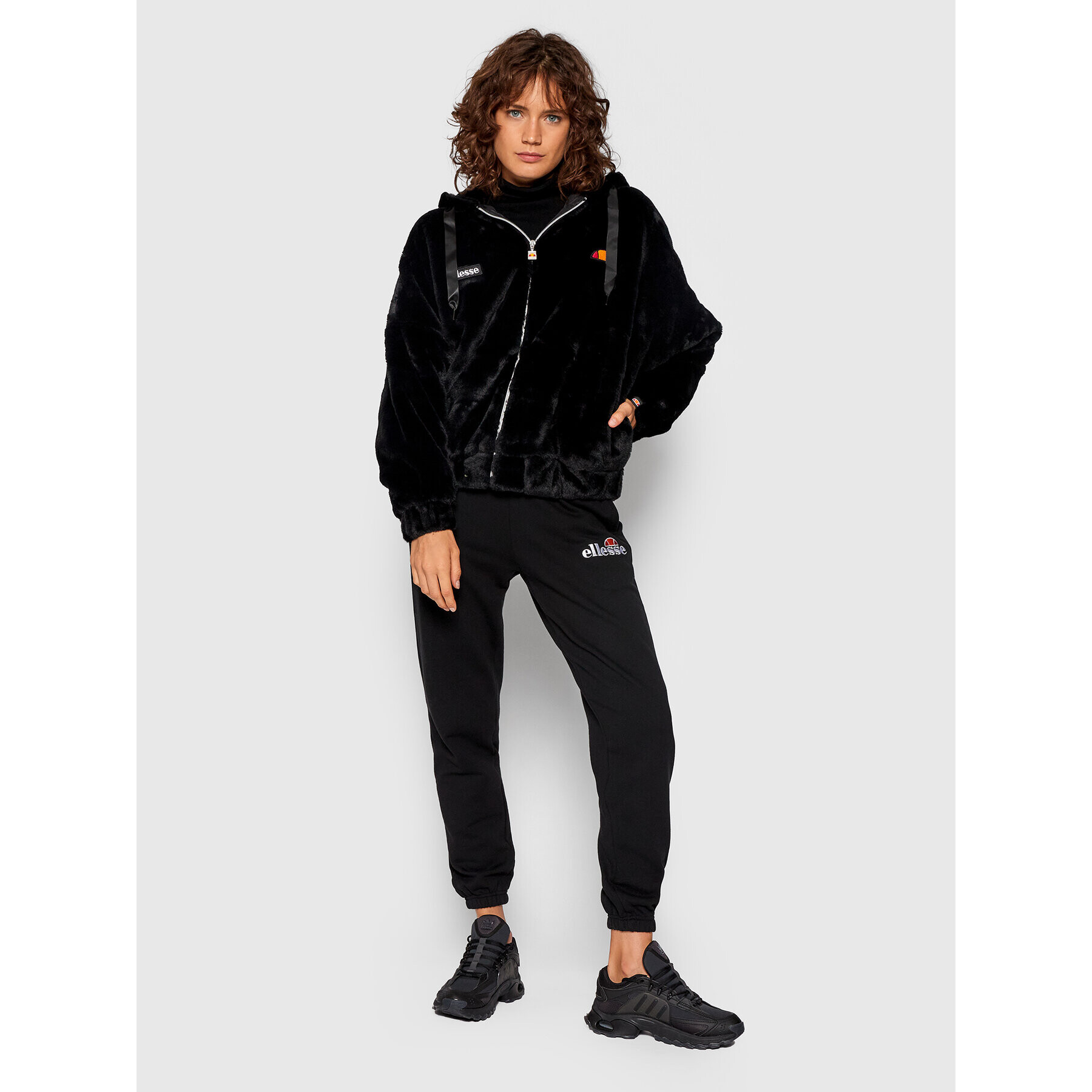 Ellesse Bluză Giowanna SGK03783 Negru Oversize - Pled.ro