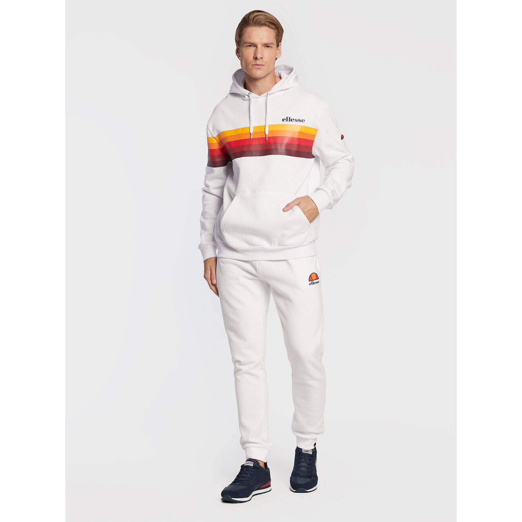 Ellesse Bluză Gruss SHP16215 Alb Regular Fit - Pled.ro