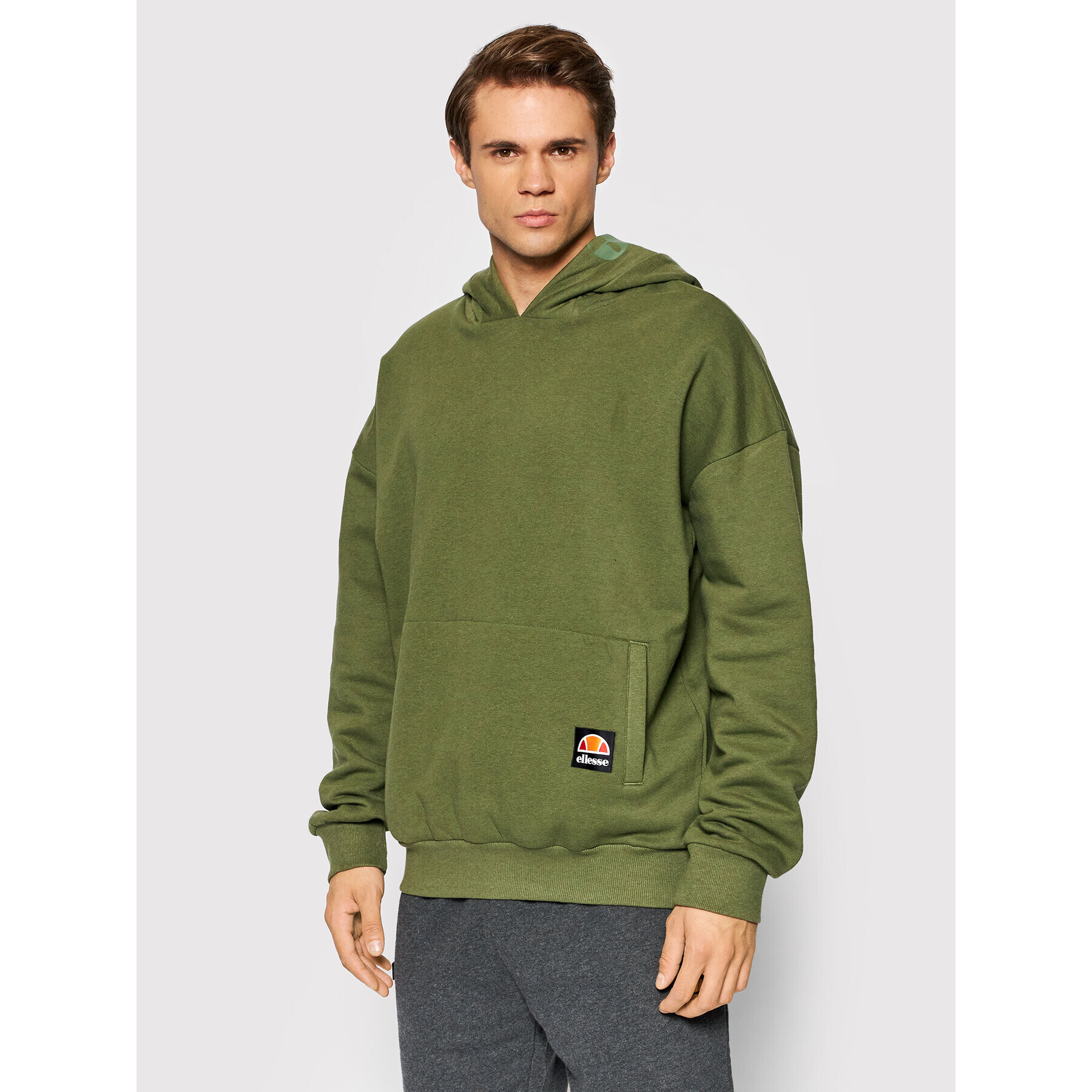 Ellesse Bluză Hanli SHK12213 Verde Regular Fit - Pled.ro