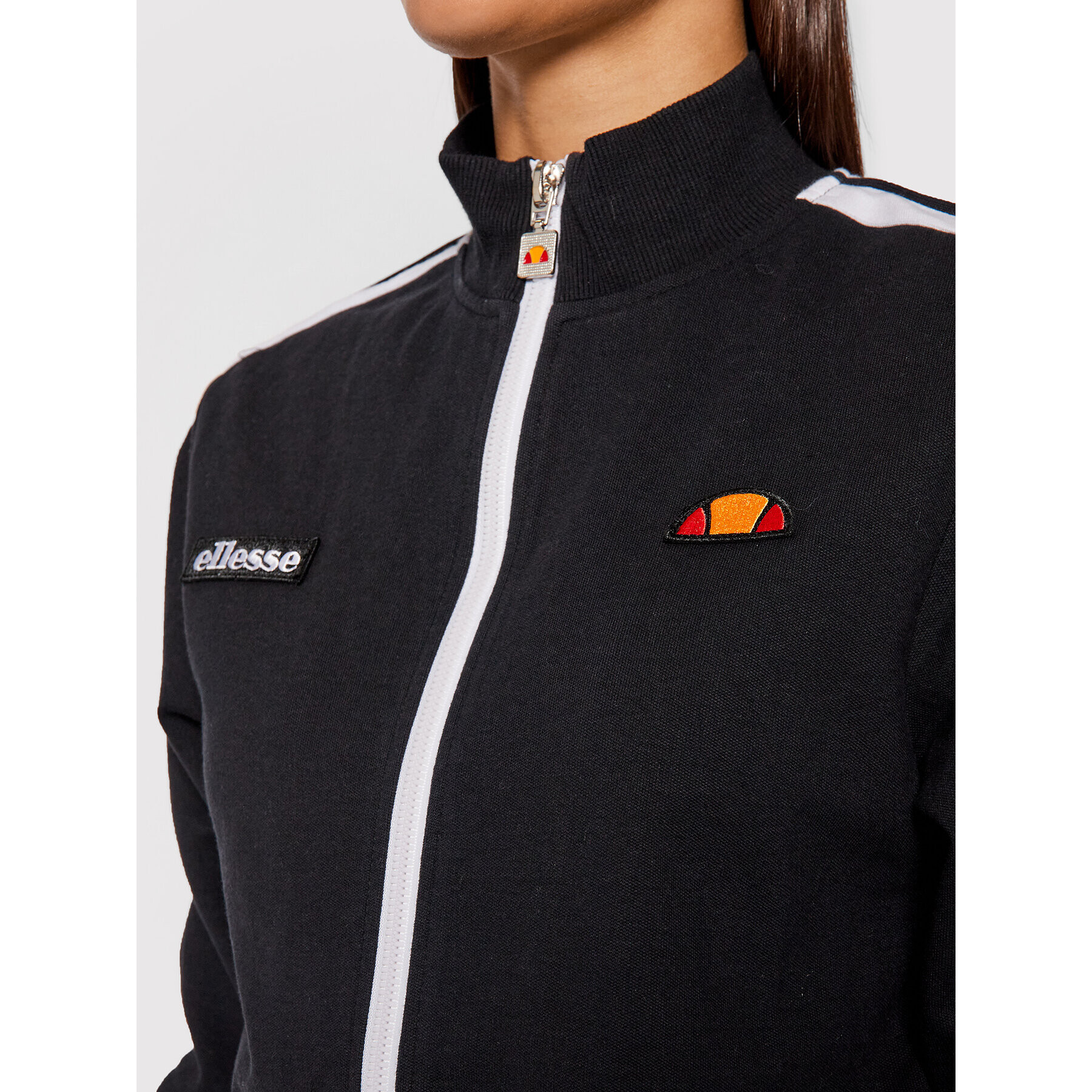 Ellesse Bluză Laboria SGK12339 Negru Cropped Fit - Pled.ro