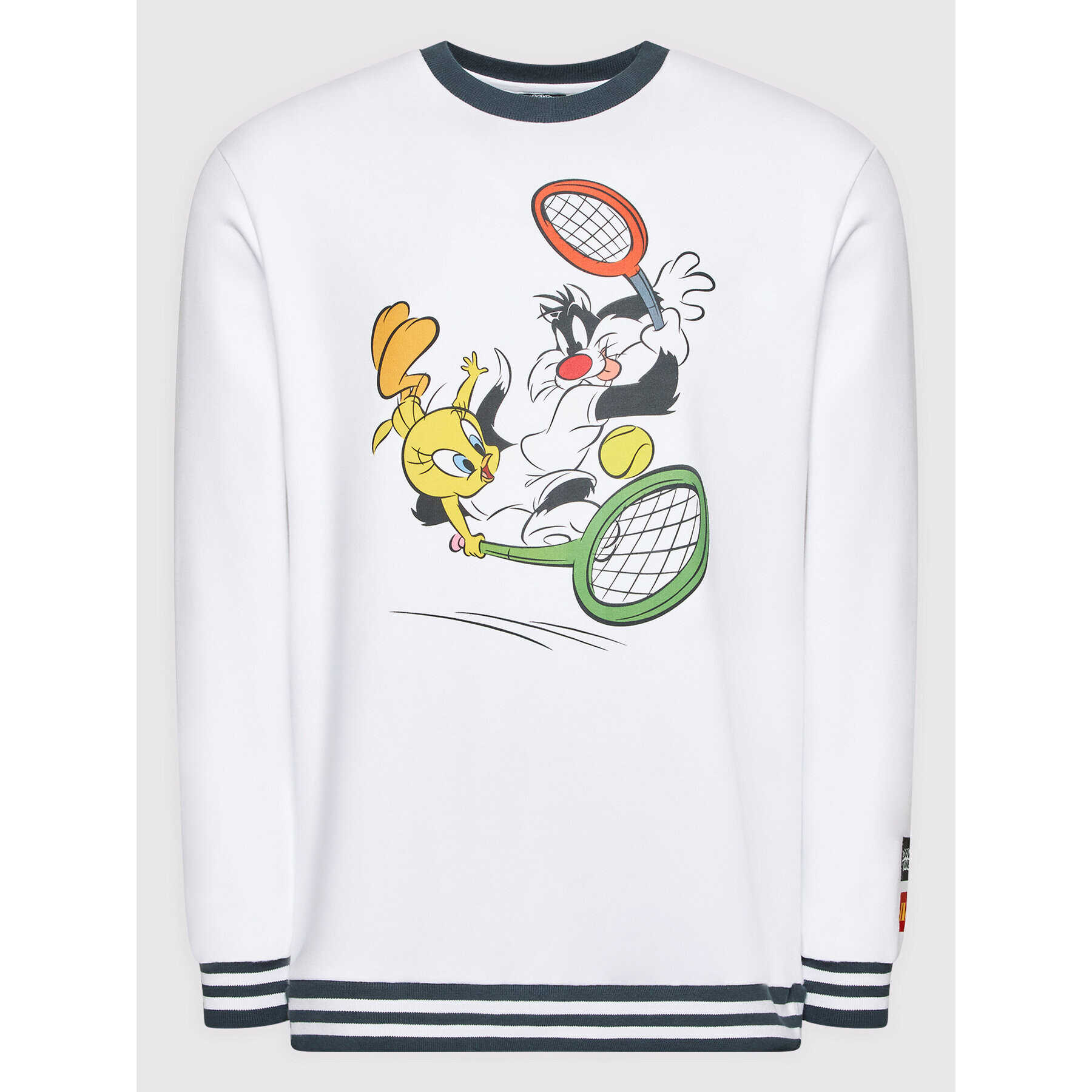 Ellesse Bluză LOONEY TUNES Sidaloon SML15223 Alb Regular Fit - Pled.ro