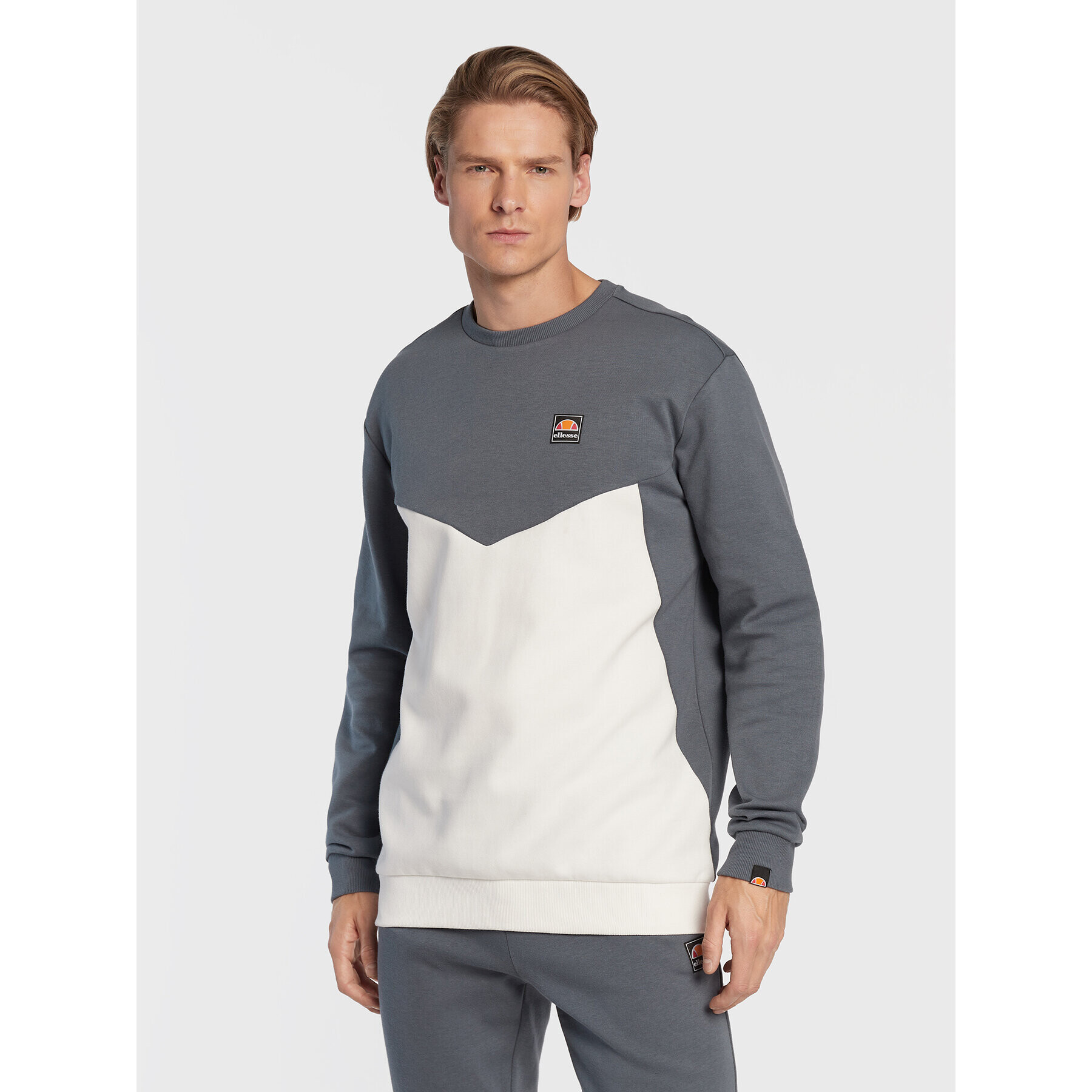 Ellesse Bluză Mount SHP16694 Albastru Regular Fit - Pled.ro