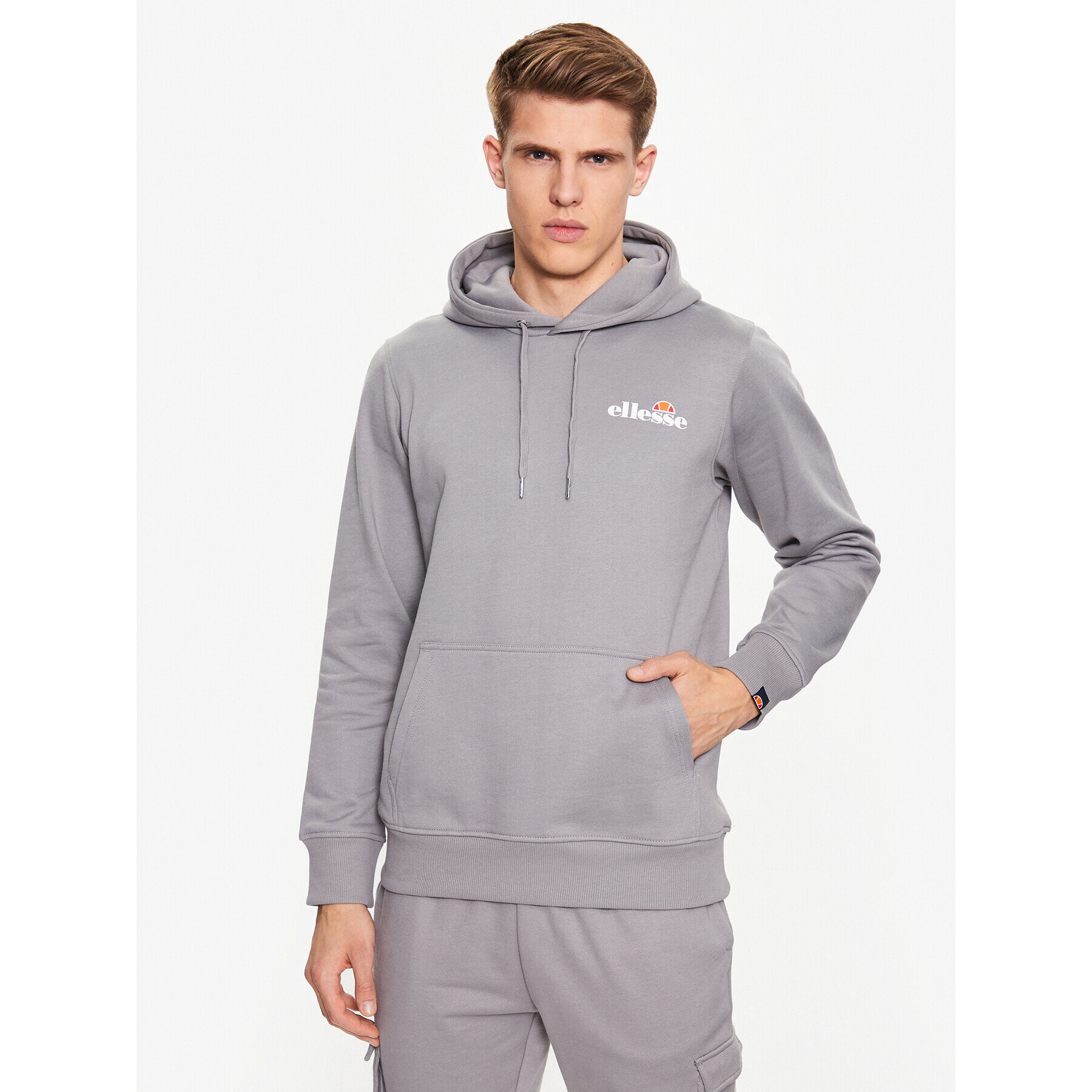 Ellesse Bluză Olevano SHR17716 Gri Regular Fit - Pled.ro