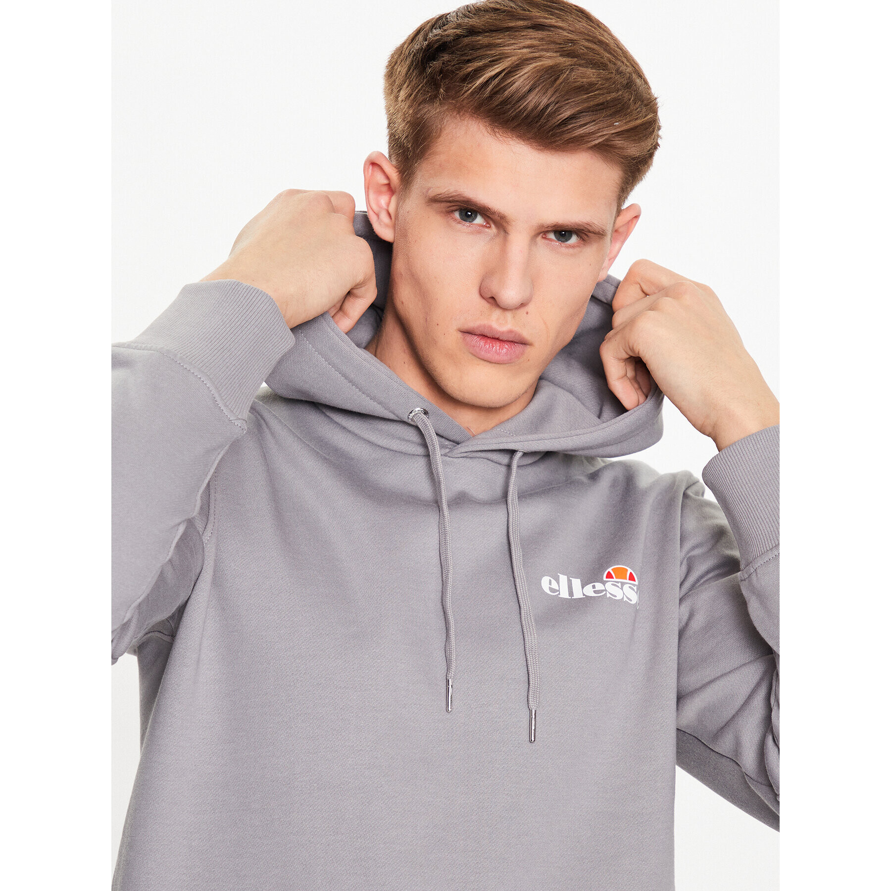 Ellesse Bluză Olevano SHR17716 Gri Regular Fit - Pled.ro